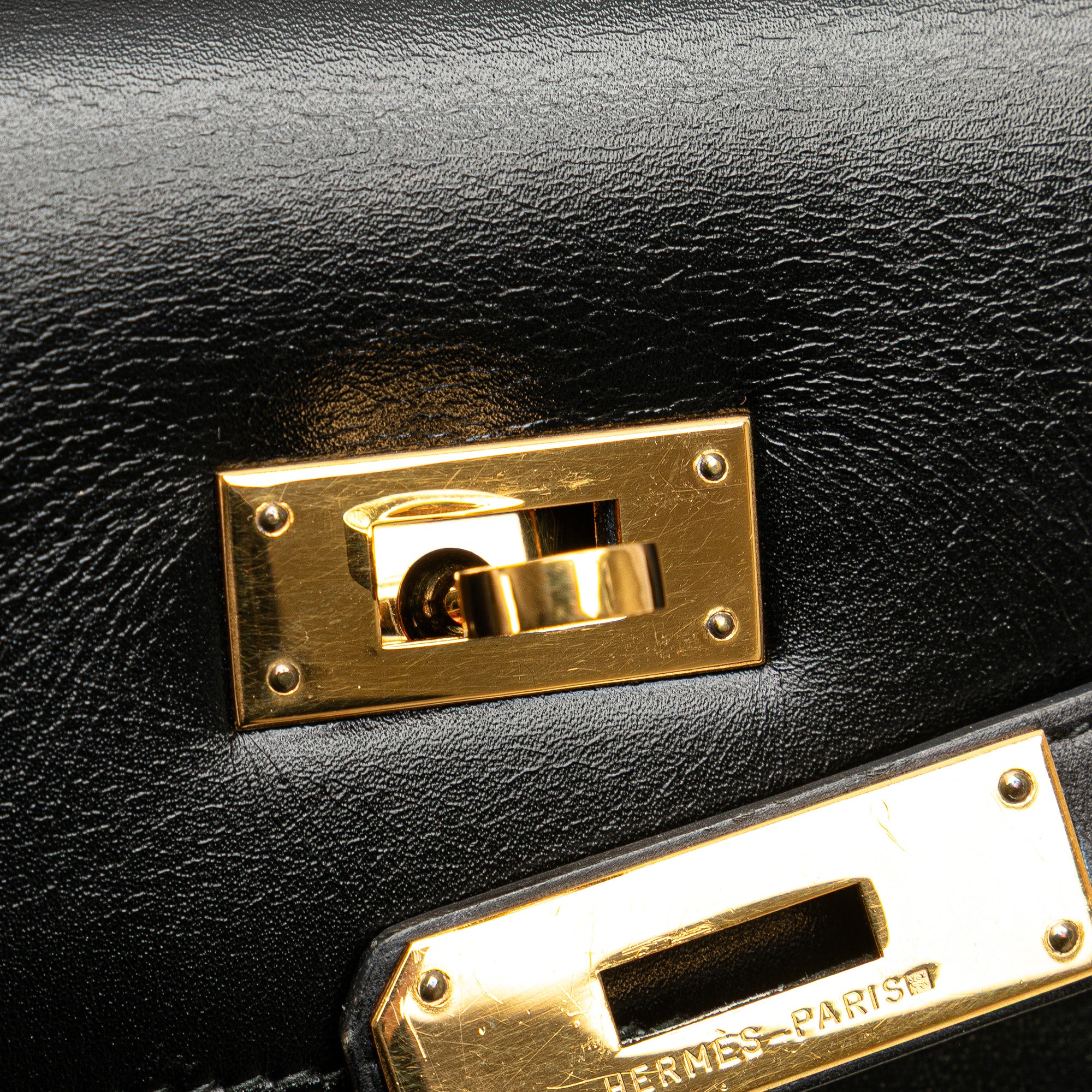 Hermès Box Calf Kelly Sellier 32 - image 9