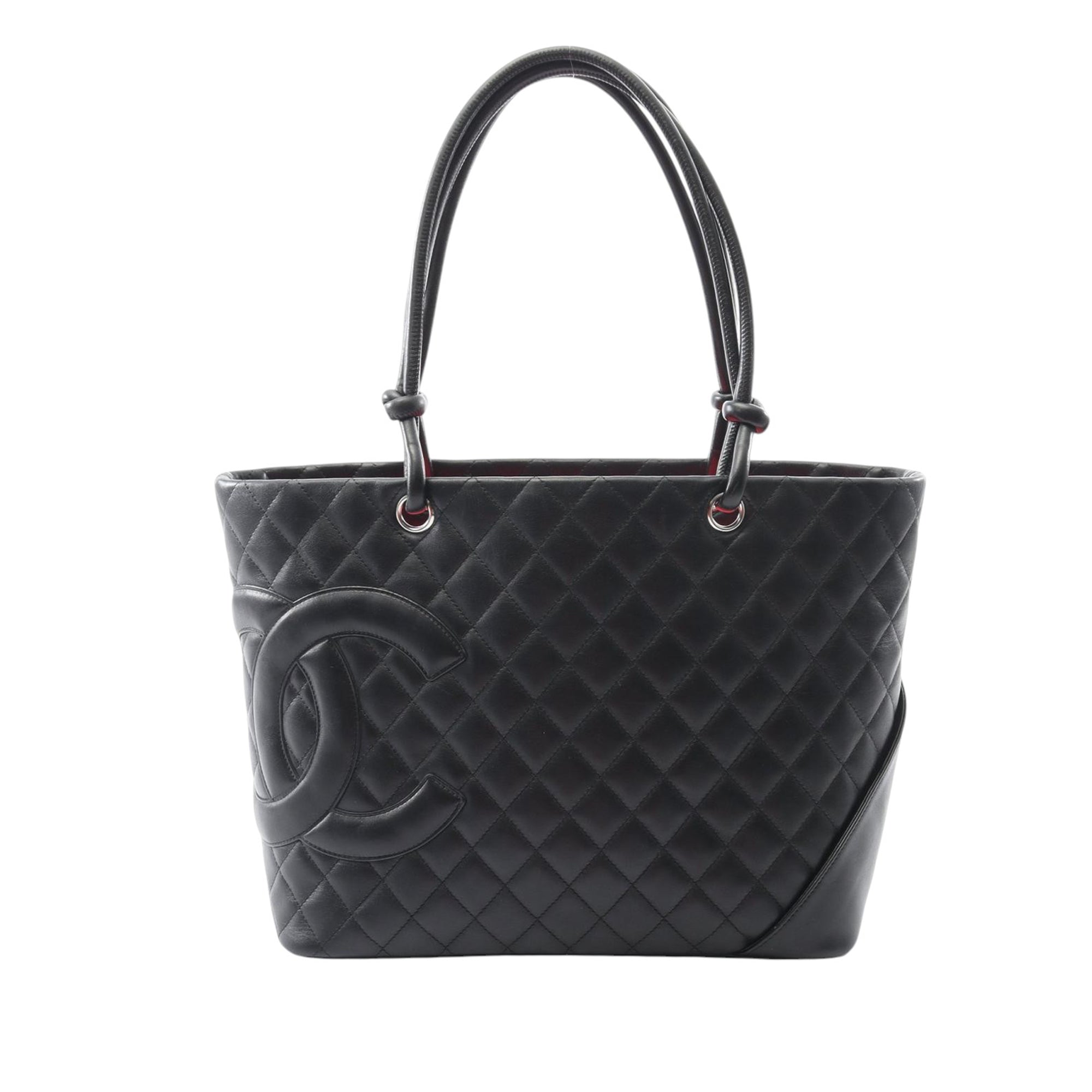 Chanel Large Lambskin Cambon Ligne Tote - image 1