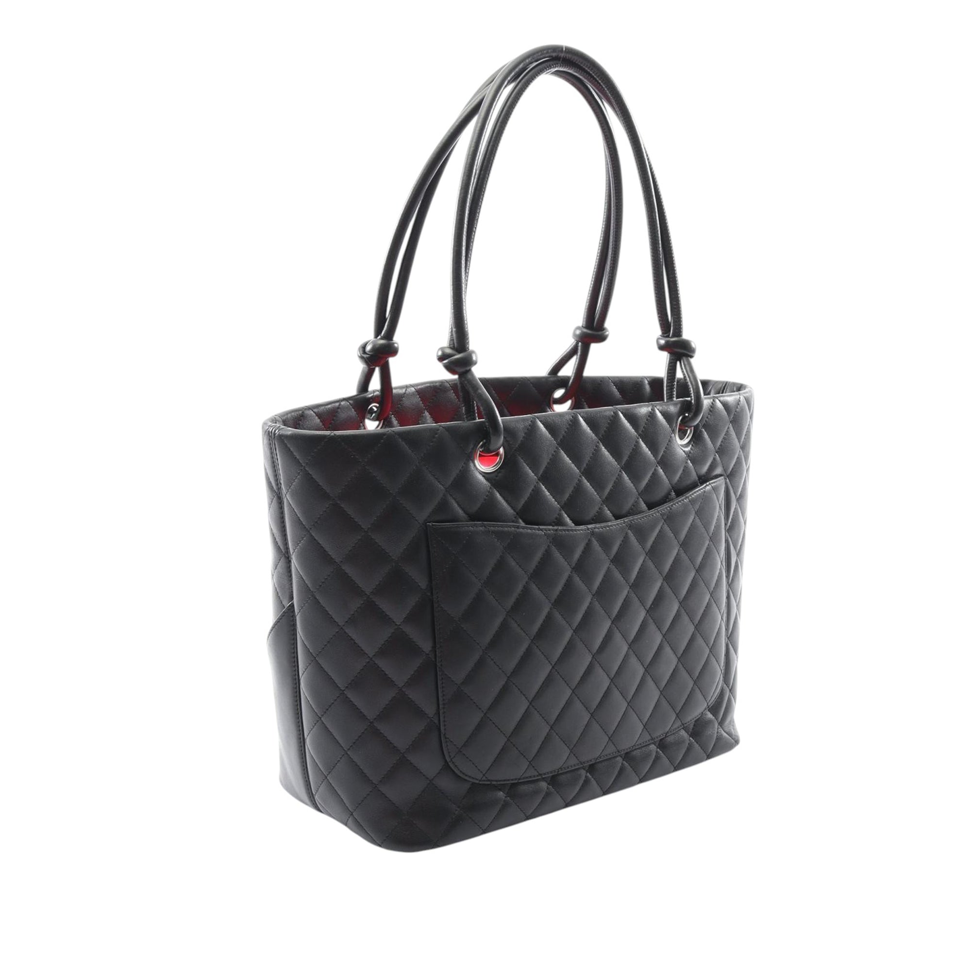 Chanel Large Lambskin Cambon Ligne Tote - image 2