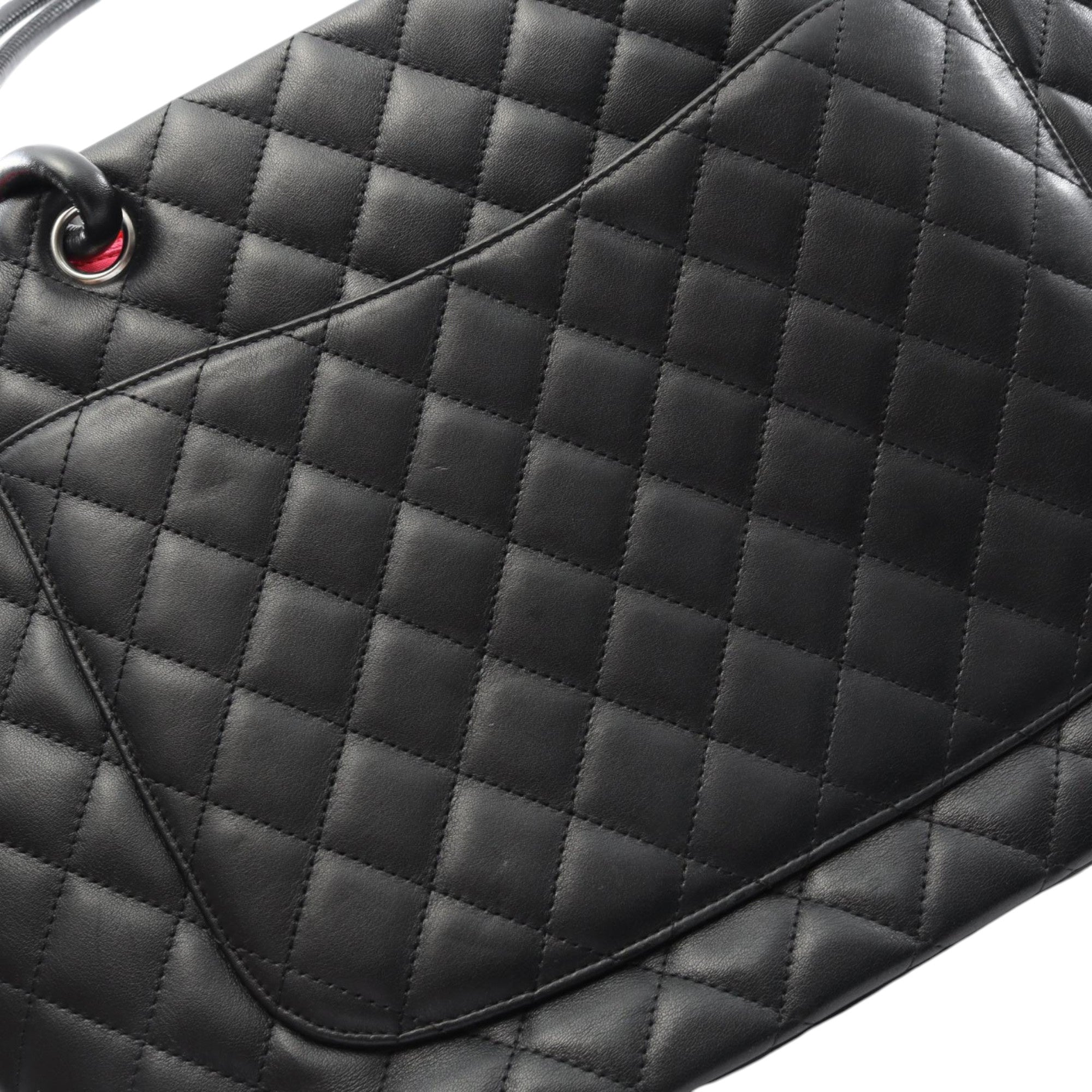 Chanel Large Lambskin Cambon Ligne Tote - image 8