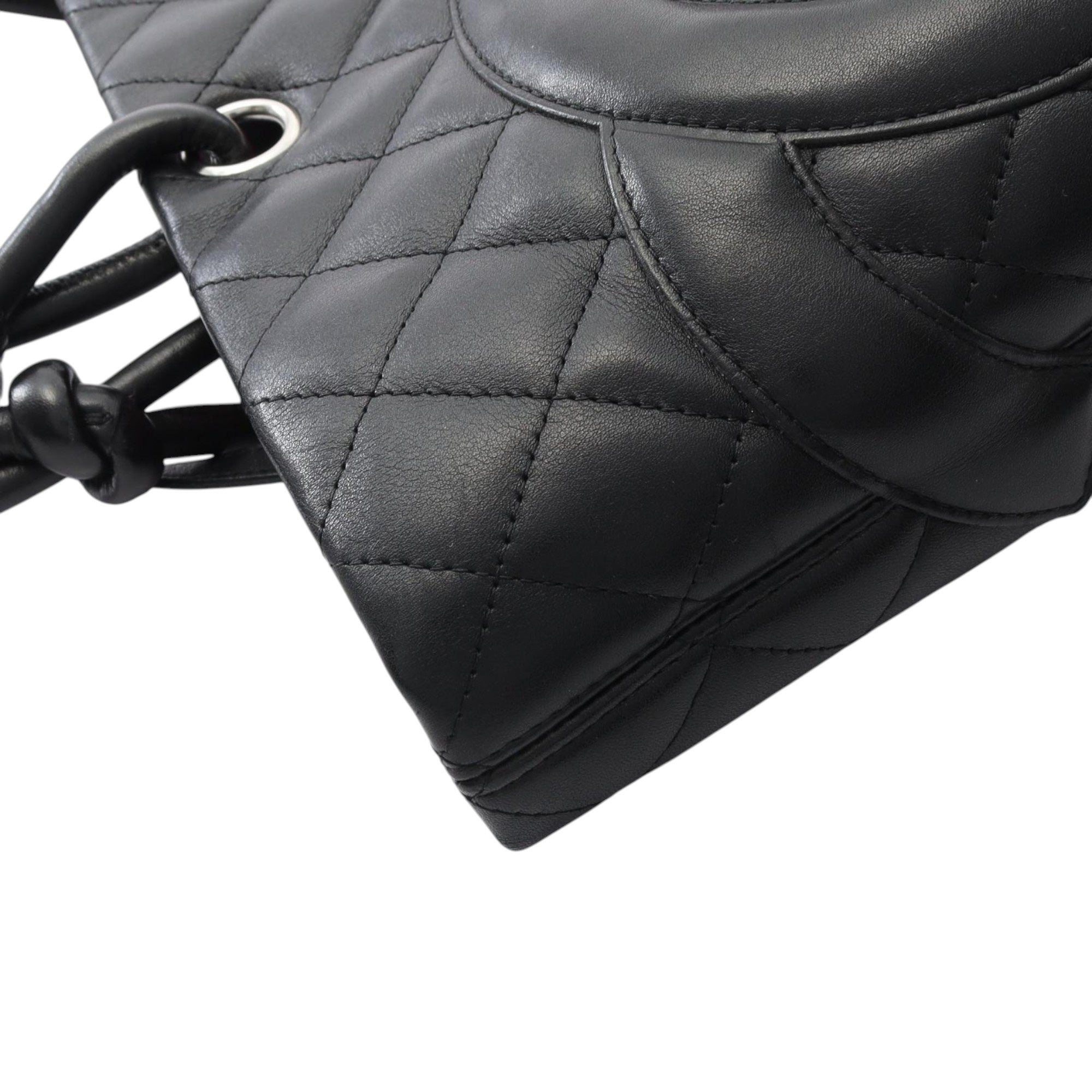 Chanel Large Lambskin Cambon Ligne Tote - image 9