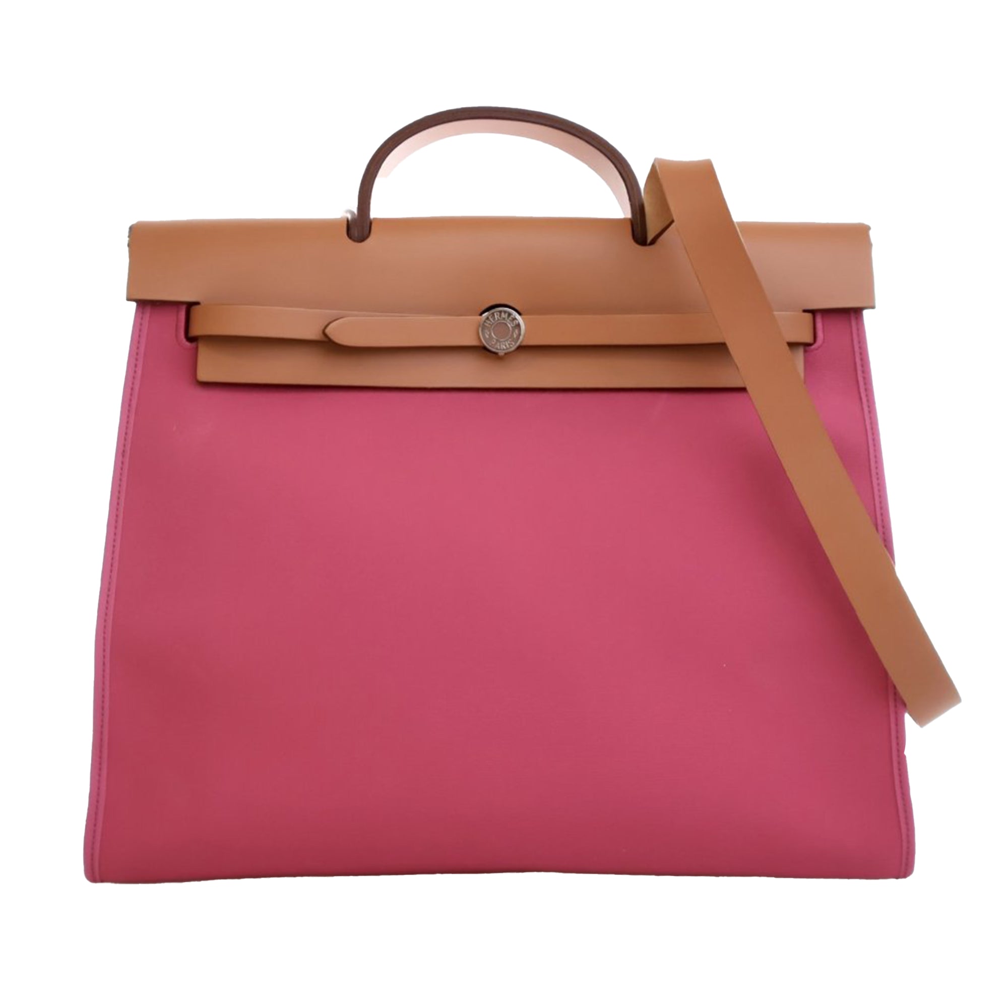 Hermès Toile Herbag Zip 39 - image 1