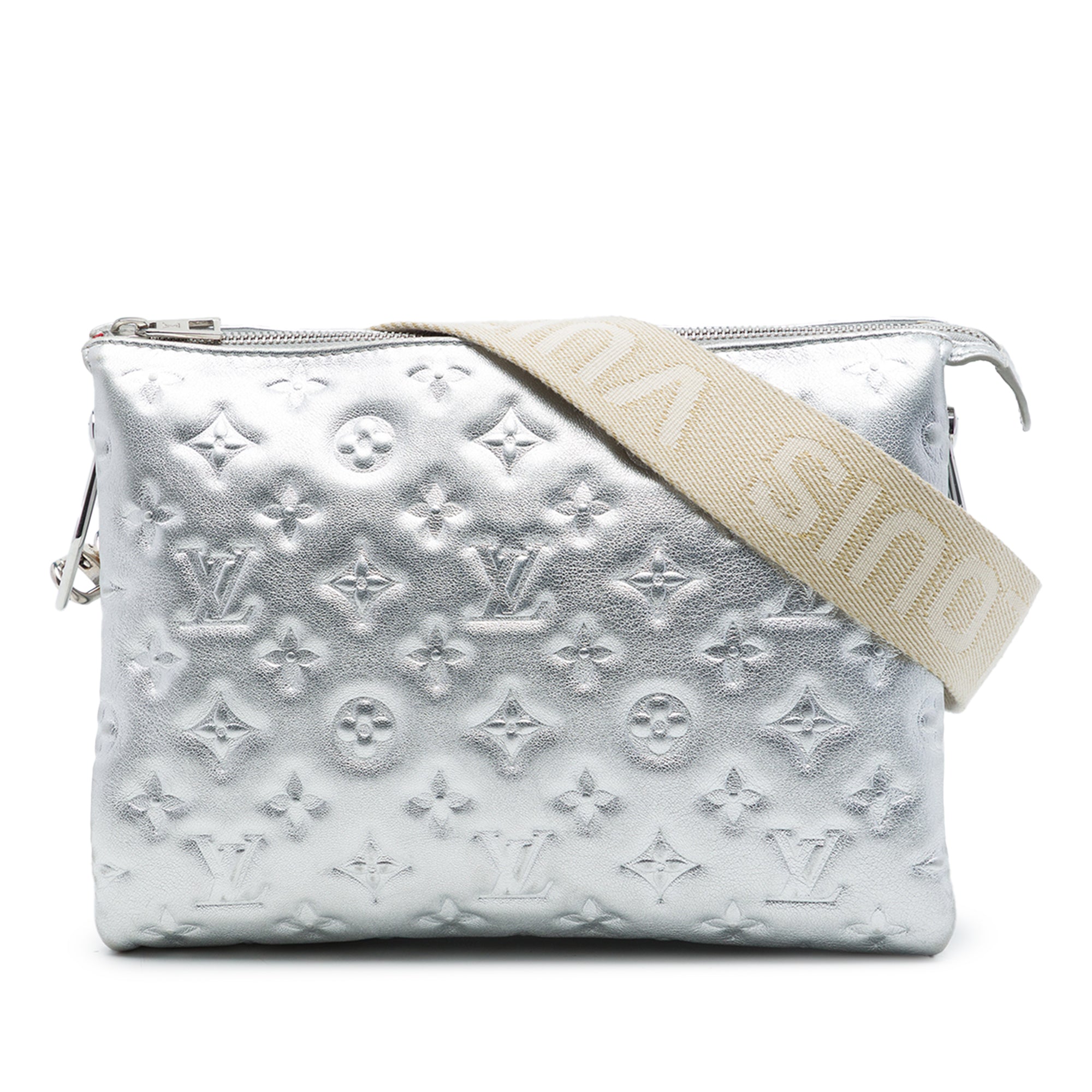 Louis Vuitton Monogram Embossed Puffy Lambskin Coussin PM - image 1