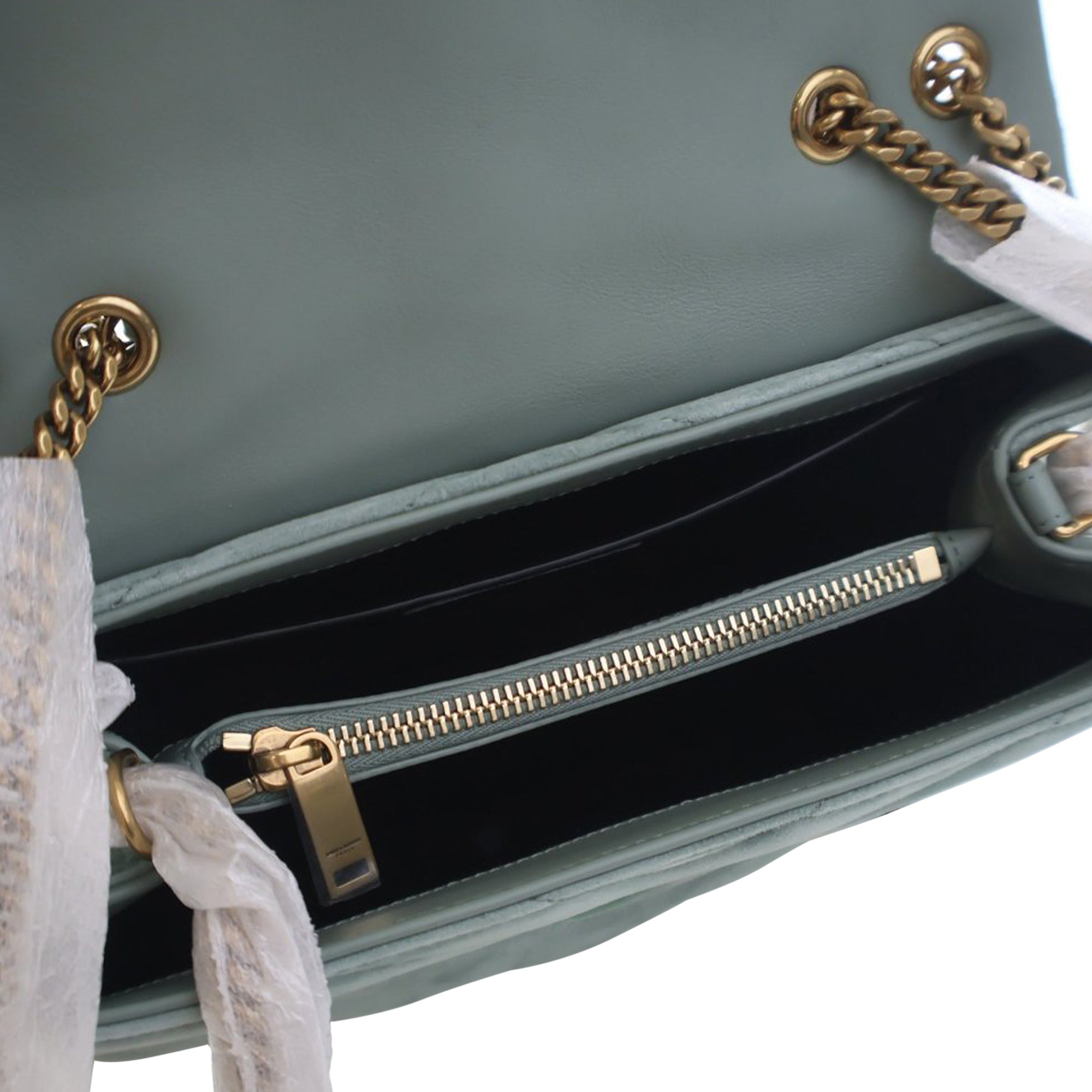 Saint Laurent Small Matelasse Suede Monogram LouLou Shoulder Bag - image 4