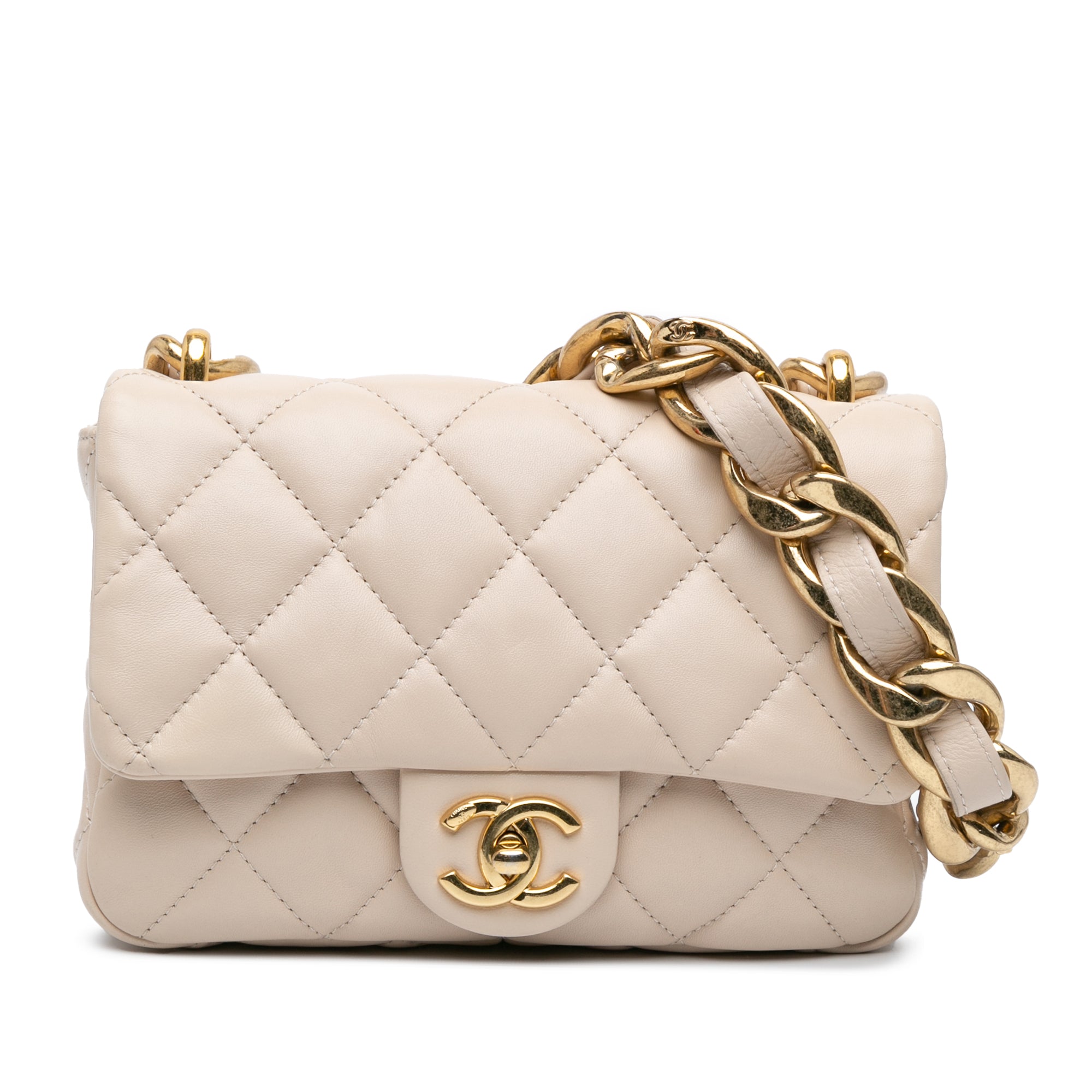 Chanel Small Quilted Lambskin Funky Town Flap - image 1