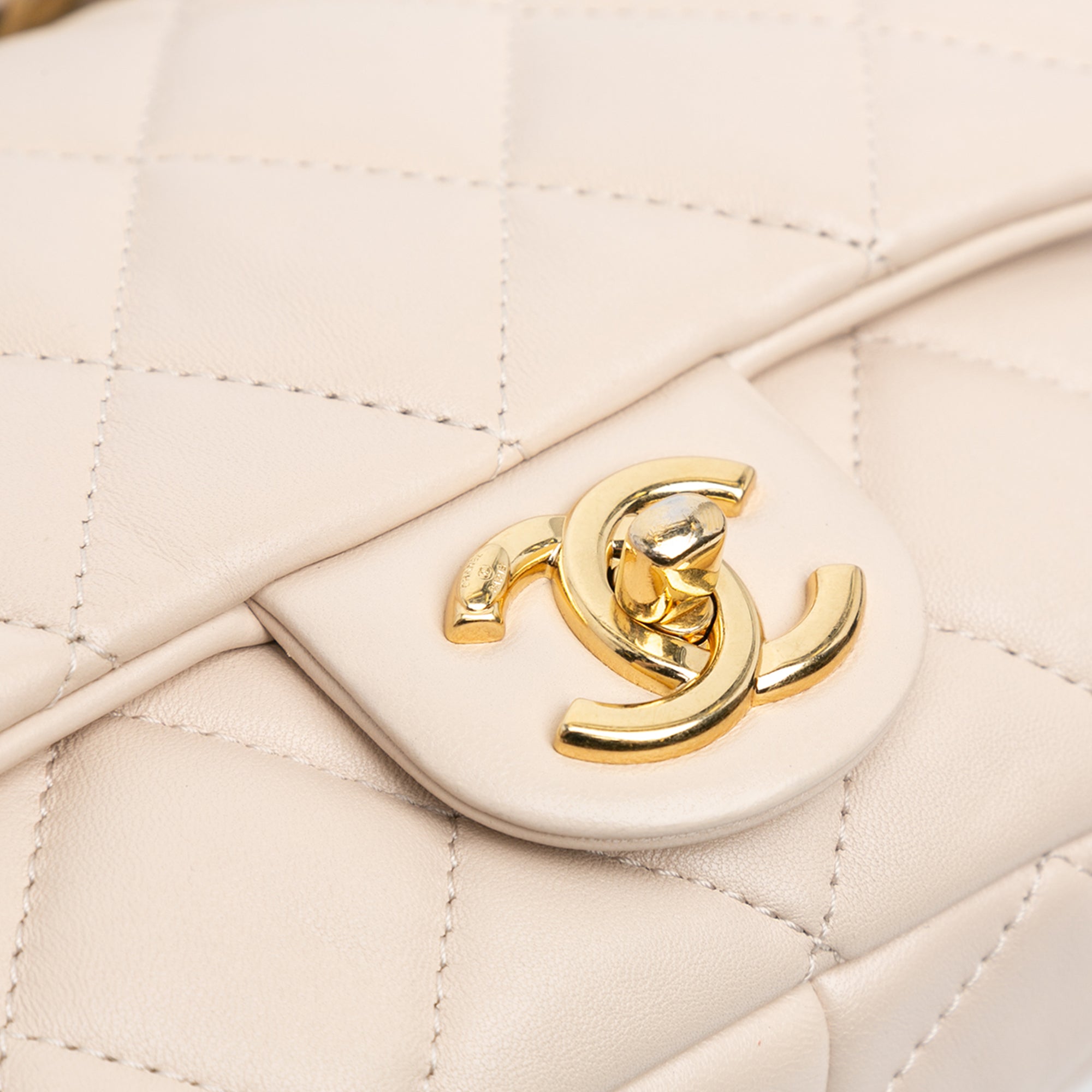 Chanel Small Quilted Lambskin Funky Town Flap - image 9