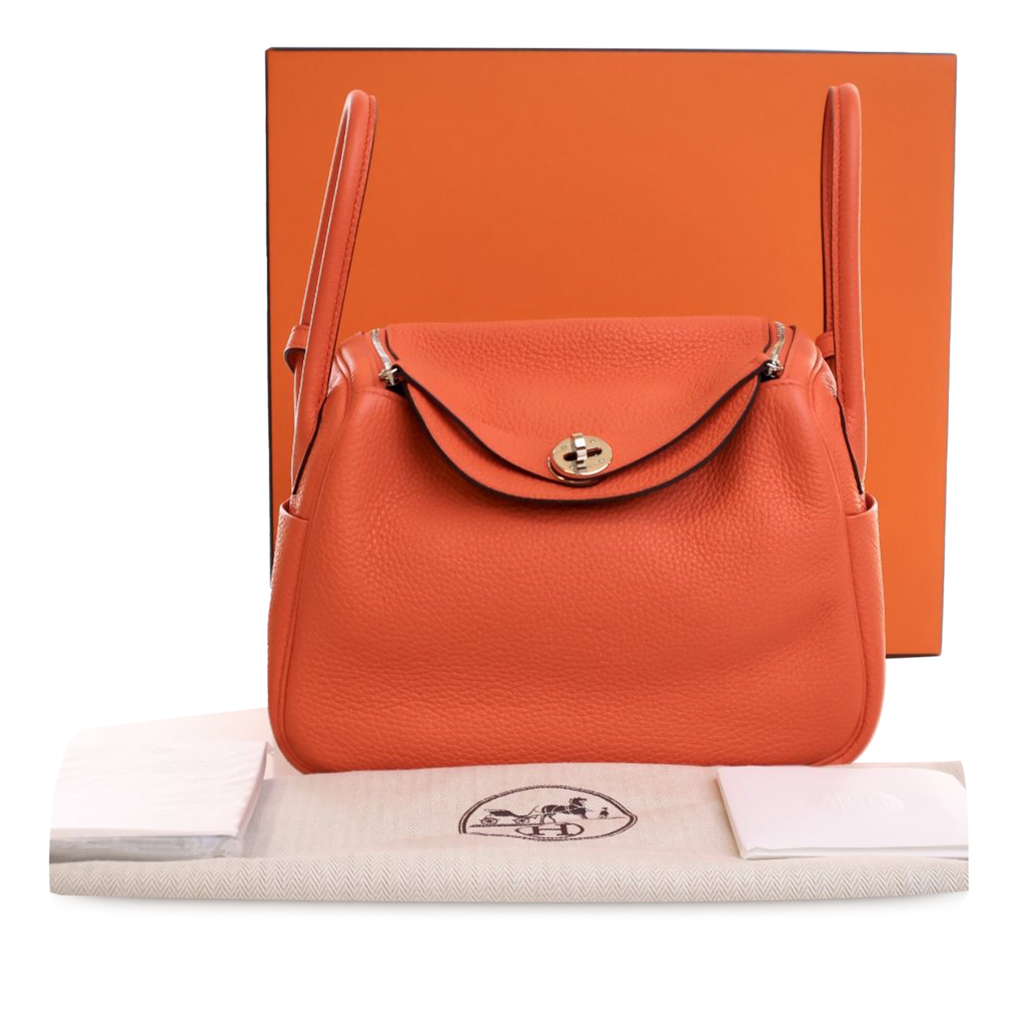 Hermès Clemence Lindy 26 - image 12