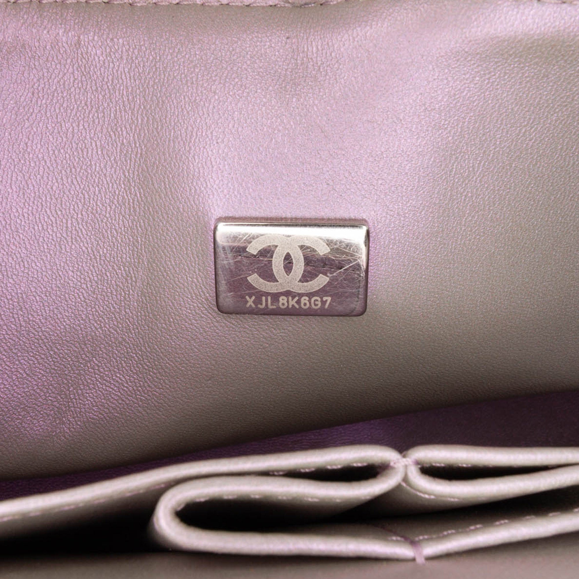 Chanel Small Classic Iridescent Lambskin Double Flap - image 6