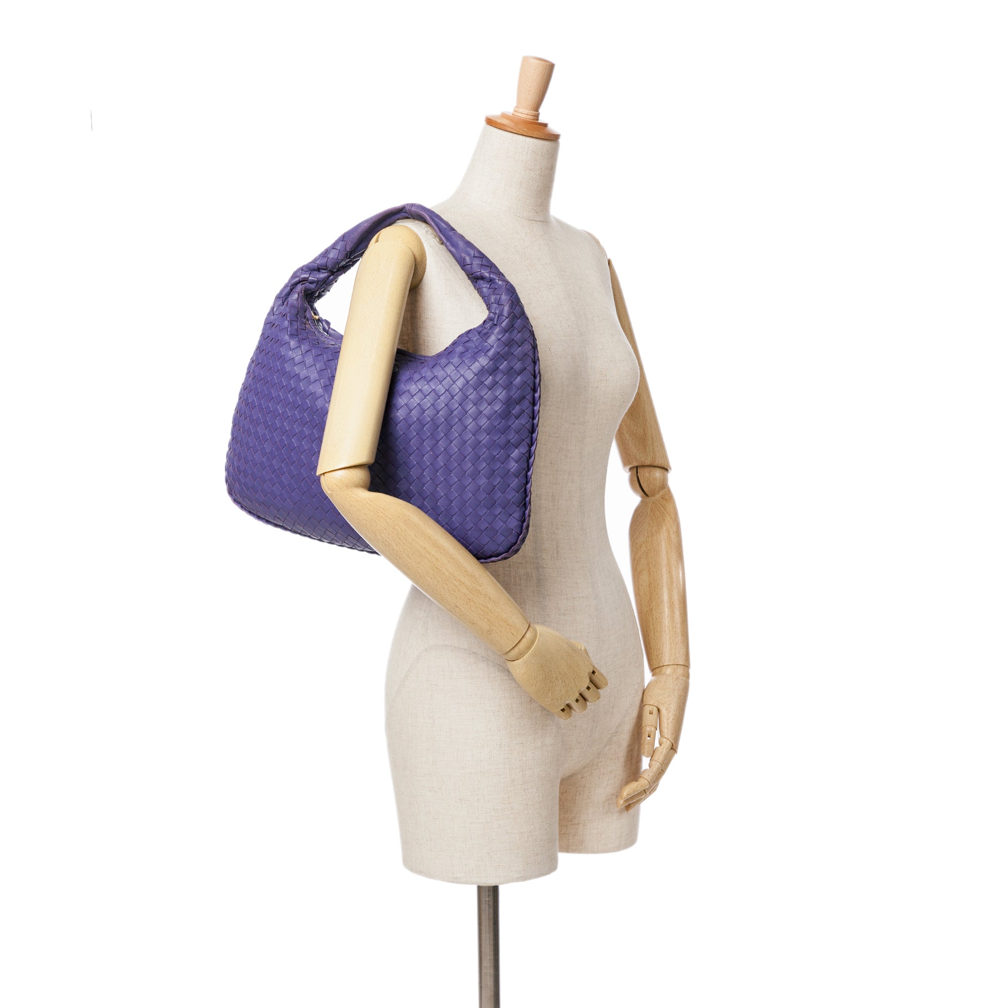 Bottega Small Nappa Intrecciato Veneta Hobo