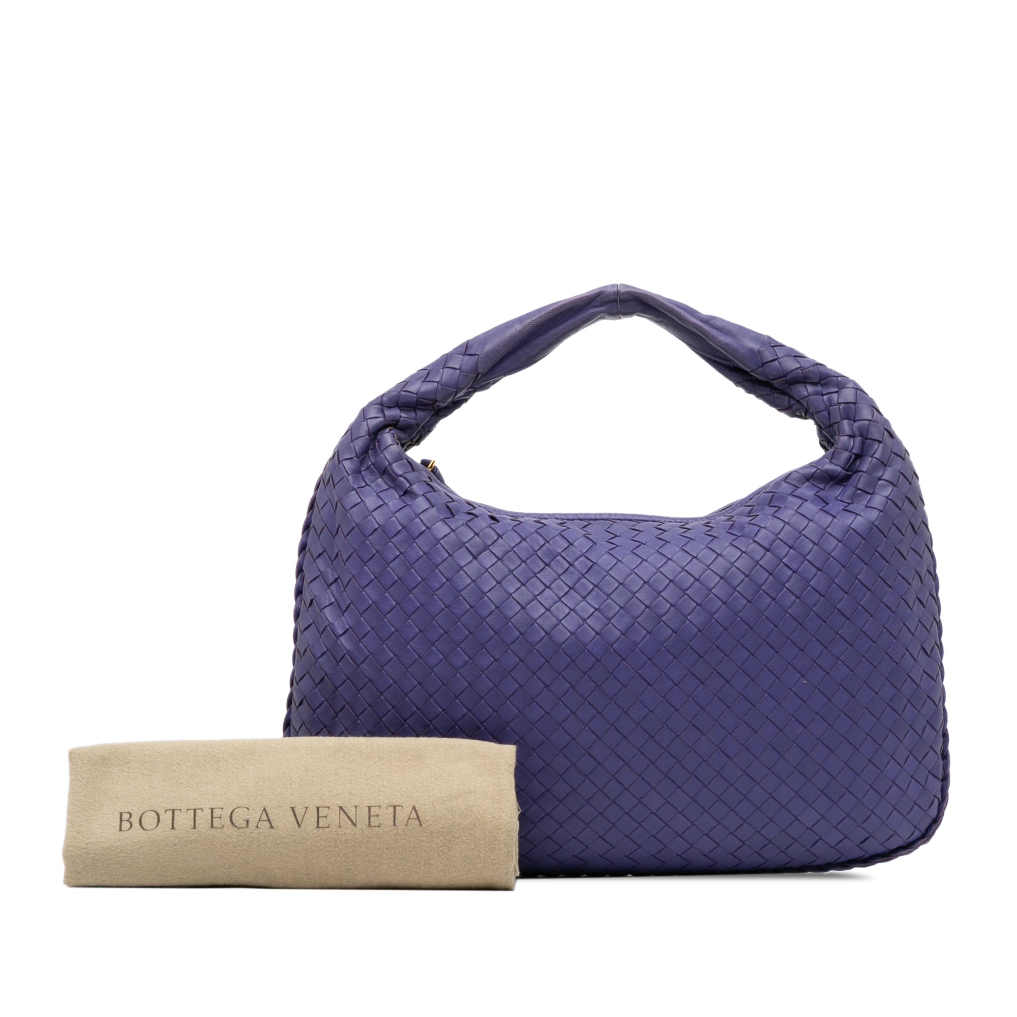 Bottega Small Nappa Intrecciato Veneta Hobo