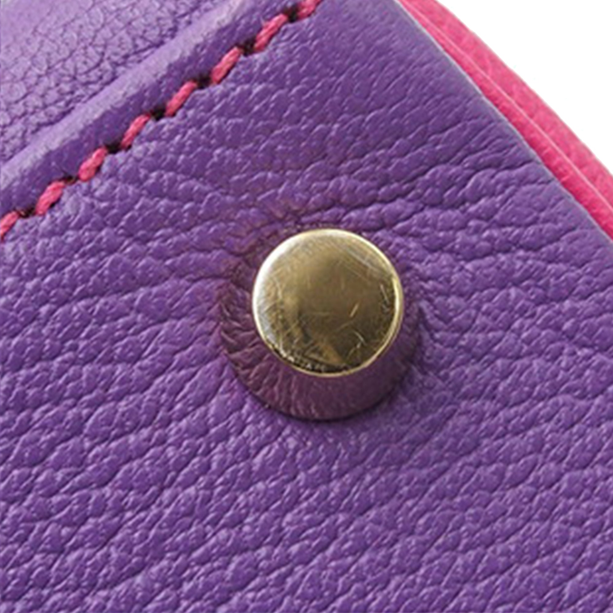 Hermès Special Order Bicolor Chevre Kelly II Retourne 28 - image 11