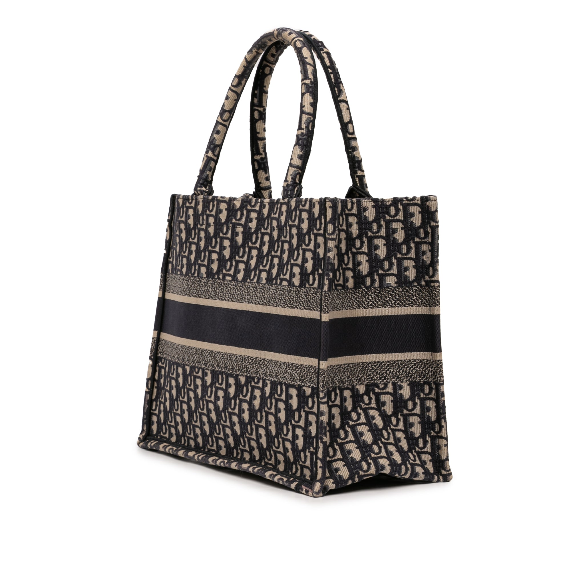 Dior Medium Oblique Embroidered Canvas Book Tote - image 2