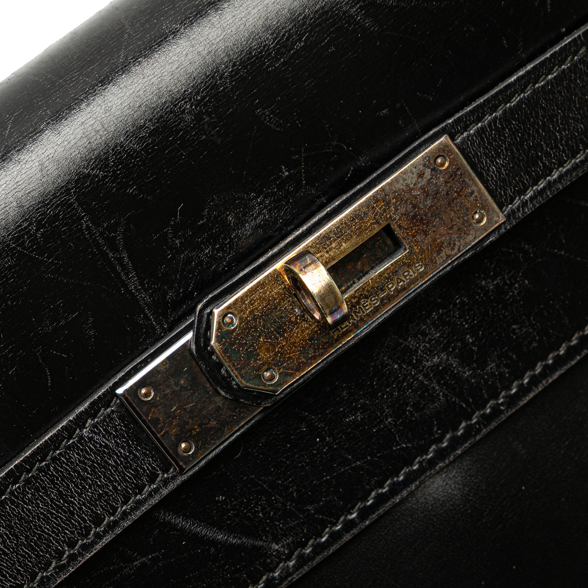 Hermès Box Calf Kelly Retourne 32 - image 10