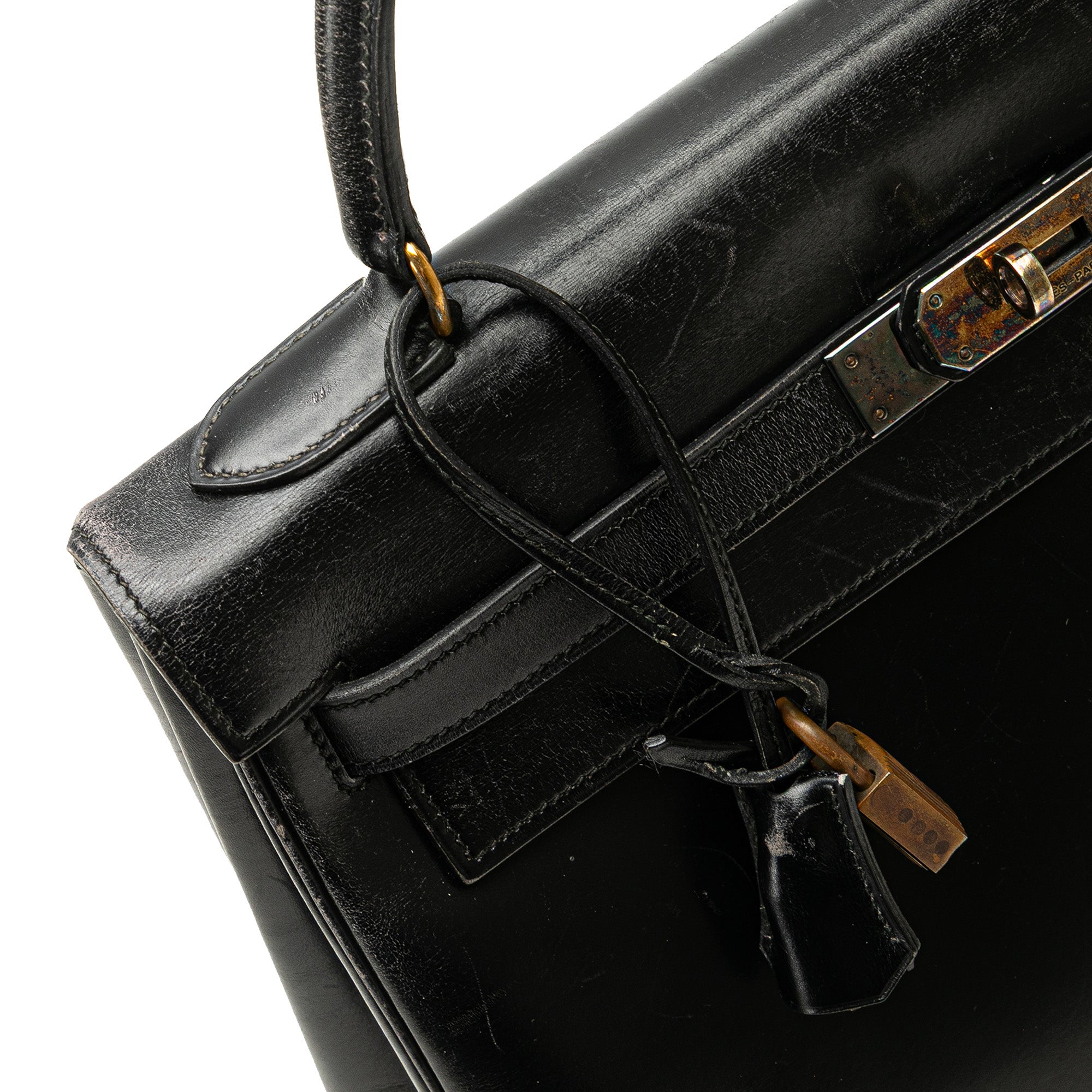 Hermès Box Calf Kelly Retourne 32 - image 8