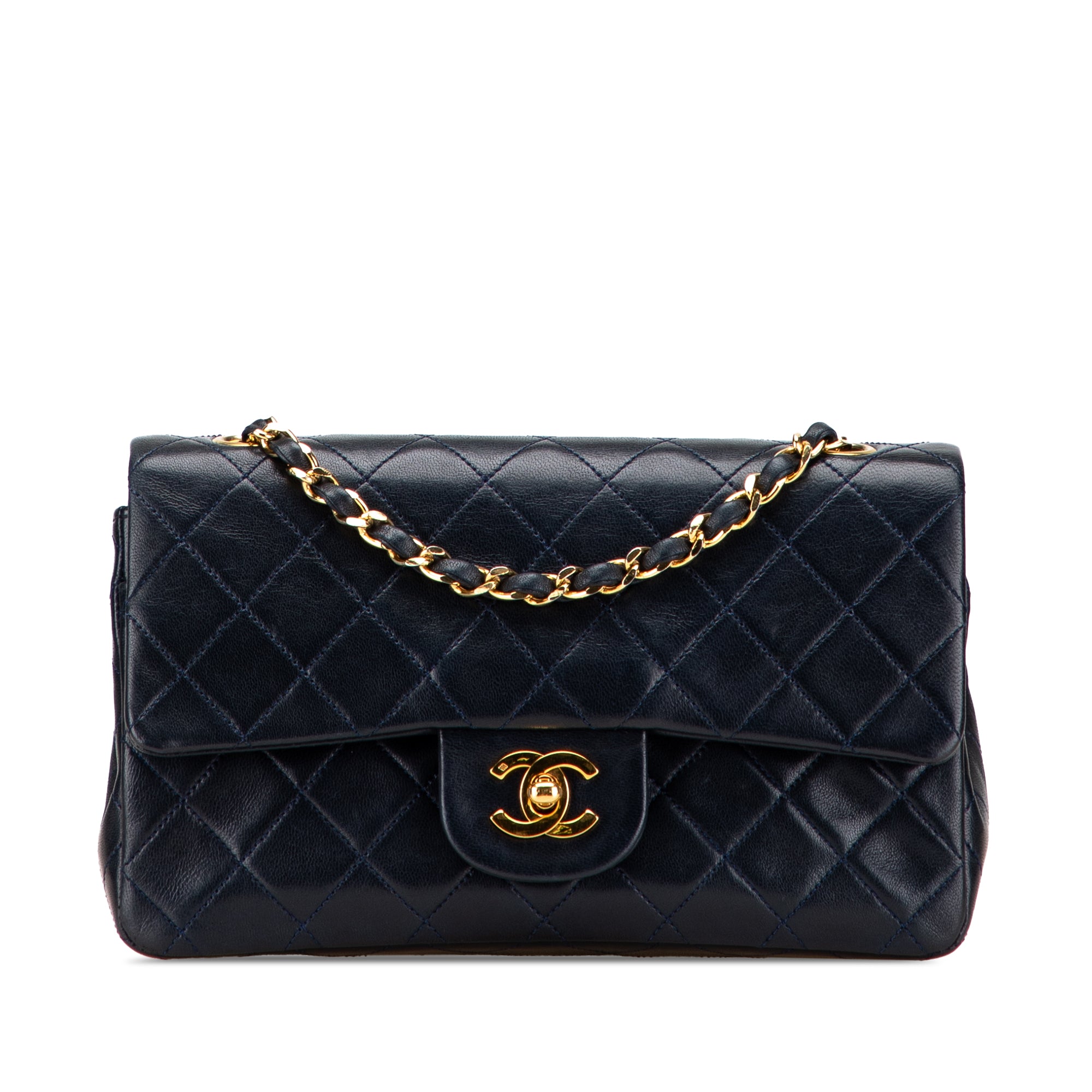 Chanel Small Classic Lambskin Double Flap - image 1