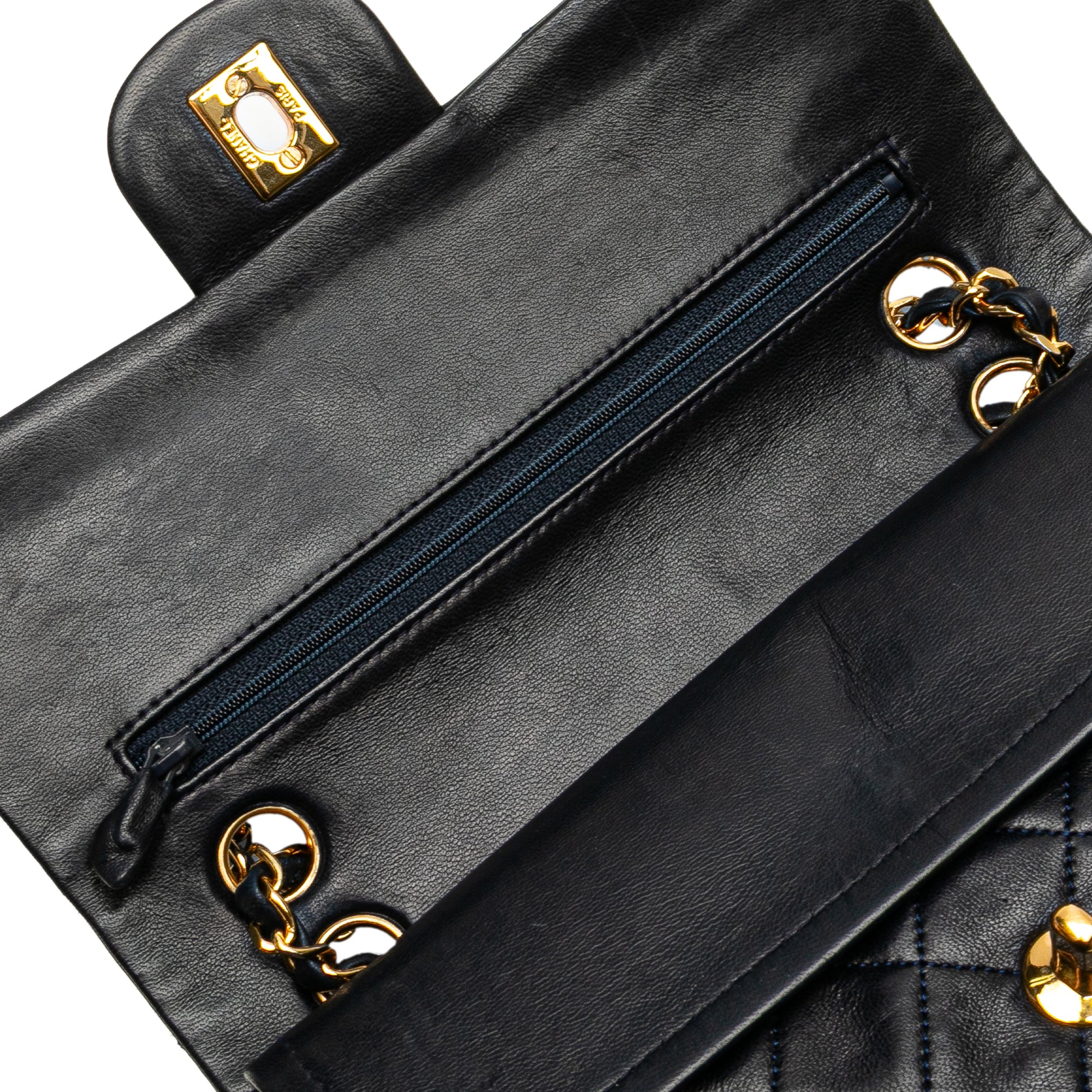 Chanel Small Classic Lambskin Double Flap - image 8