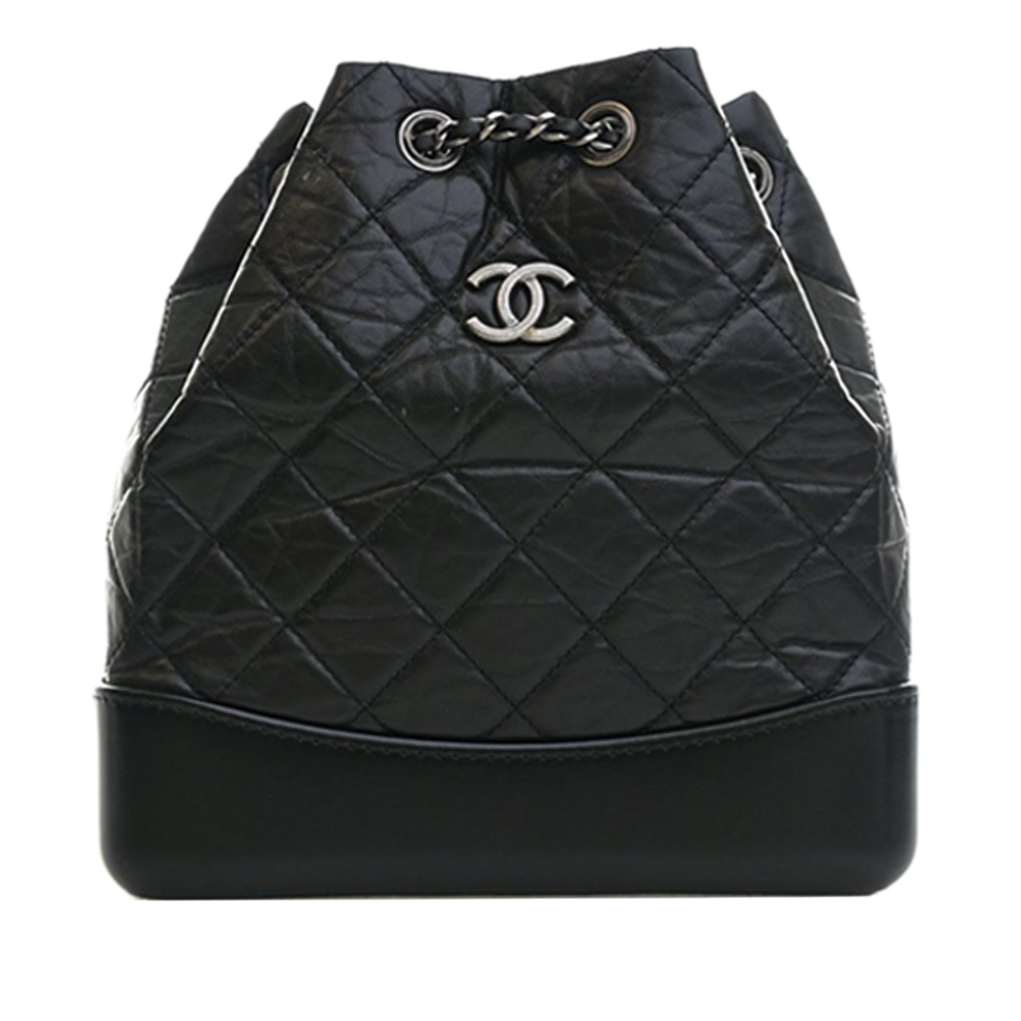 Chanel Small Quilted Aged Calfskin Gabrielle Backpack - image 1
