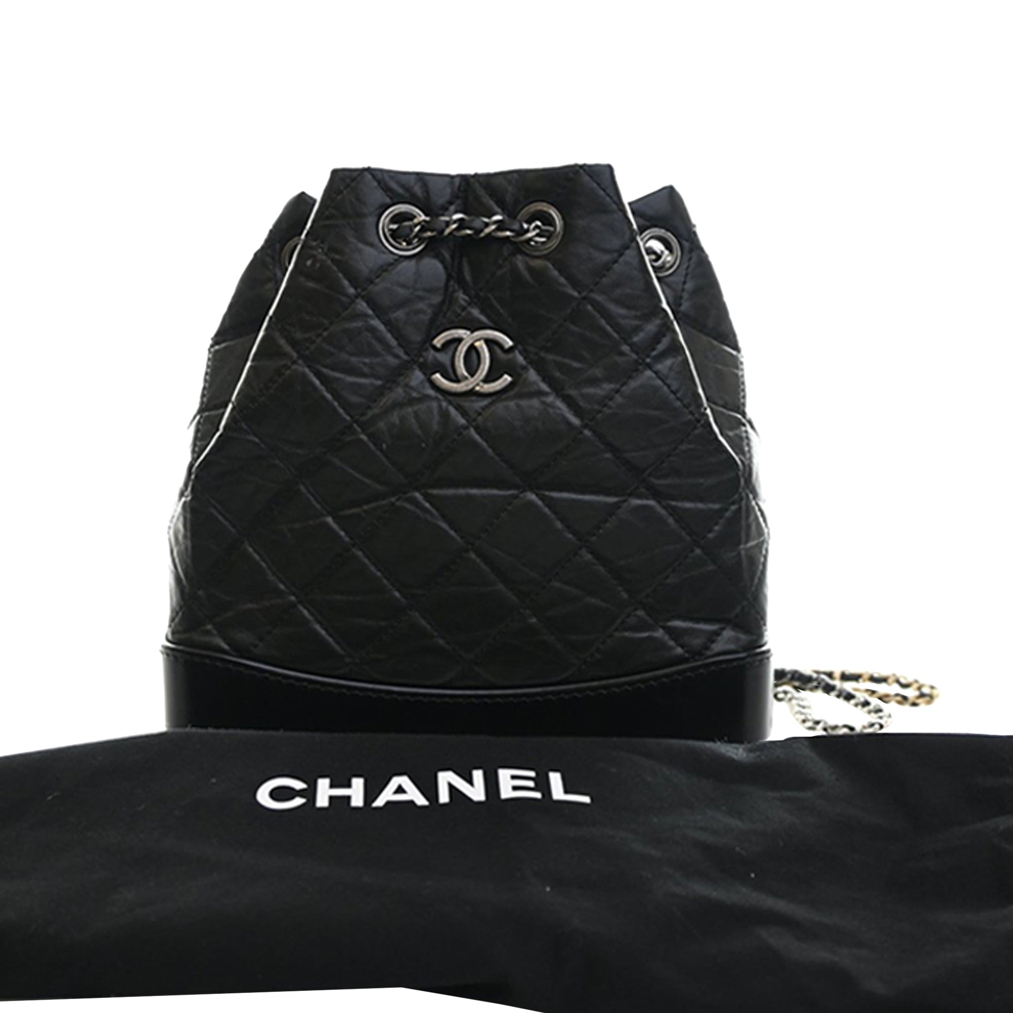 Chanel Small Quilted Aged Calfskin Gabrielle Backpack - image 15