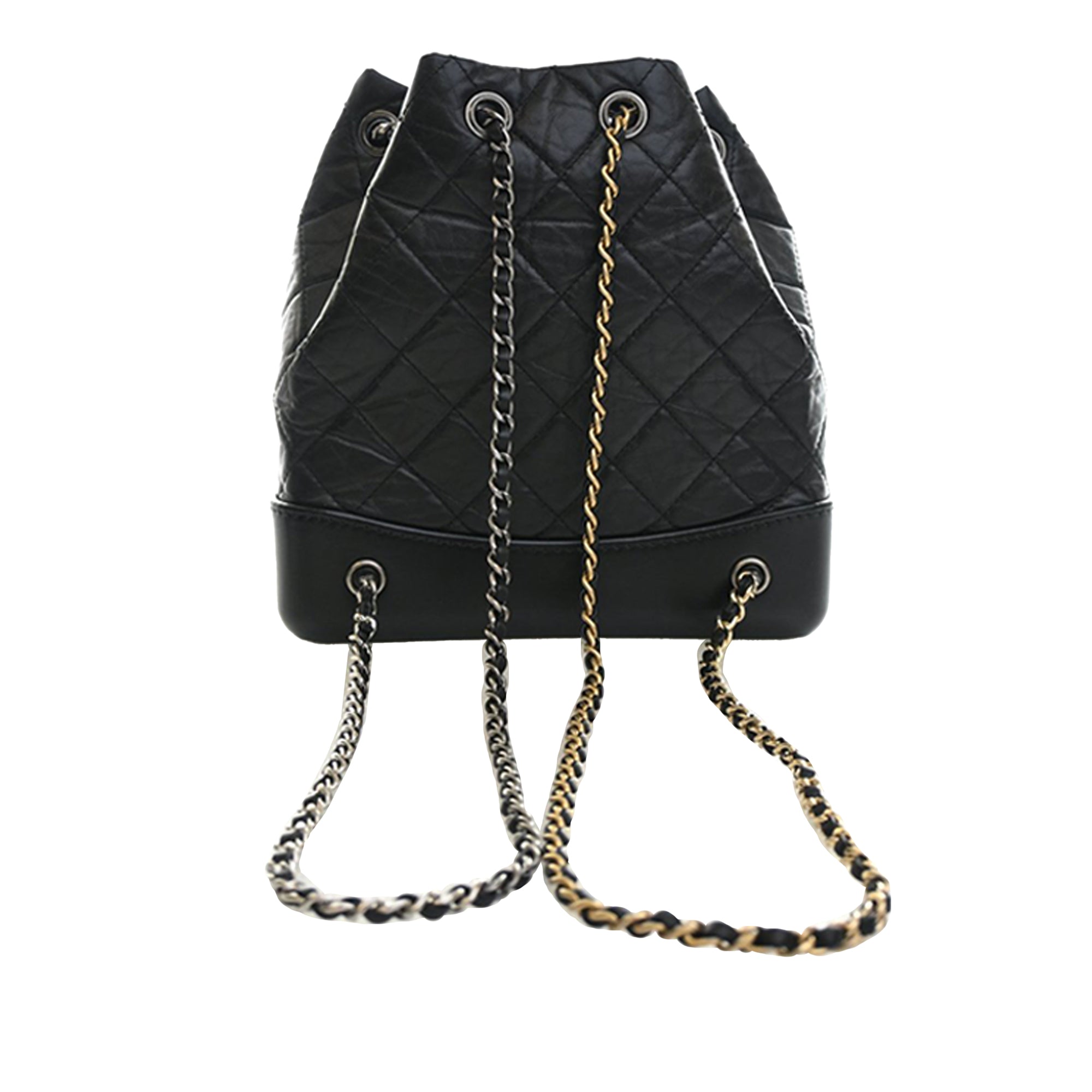 Chanel Small Quilted Aged Calfskin Gabrielle Backpack - image 2