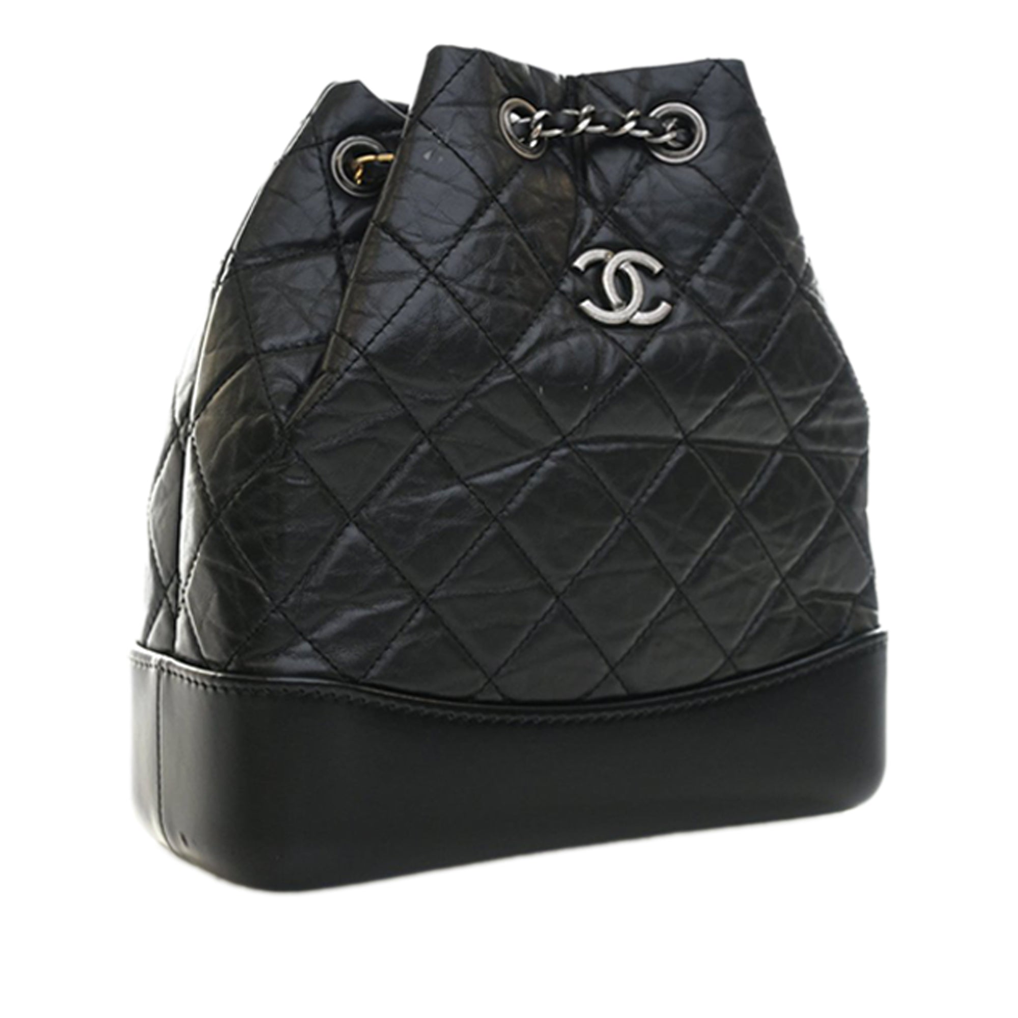 Chanel Small Quilted Aged Calfskin Gabrielle Backpack - image 3