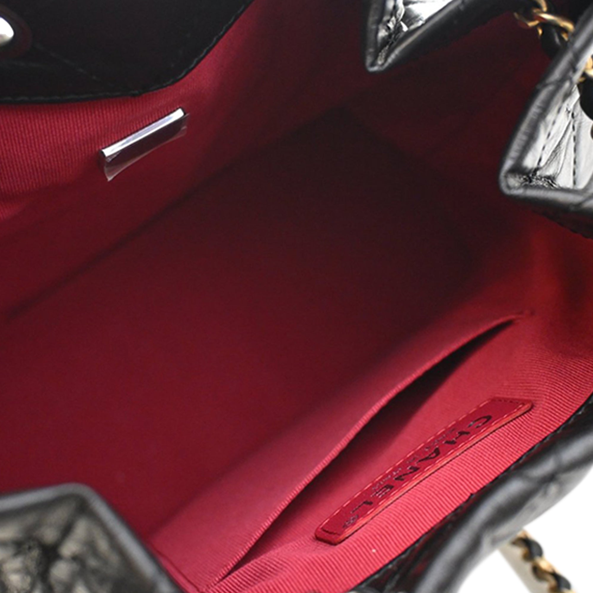 Chanel Small Quilted Aged Calfskin Gabrielle Backpack - image 8