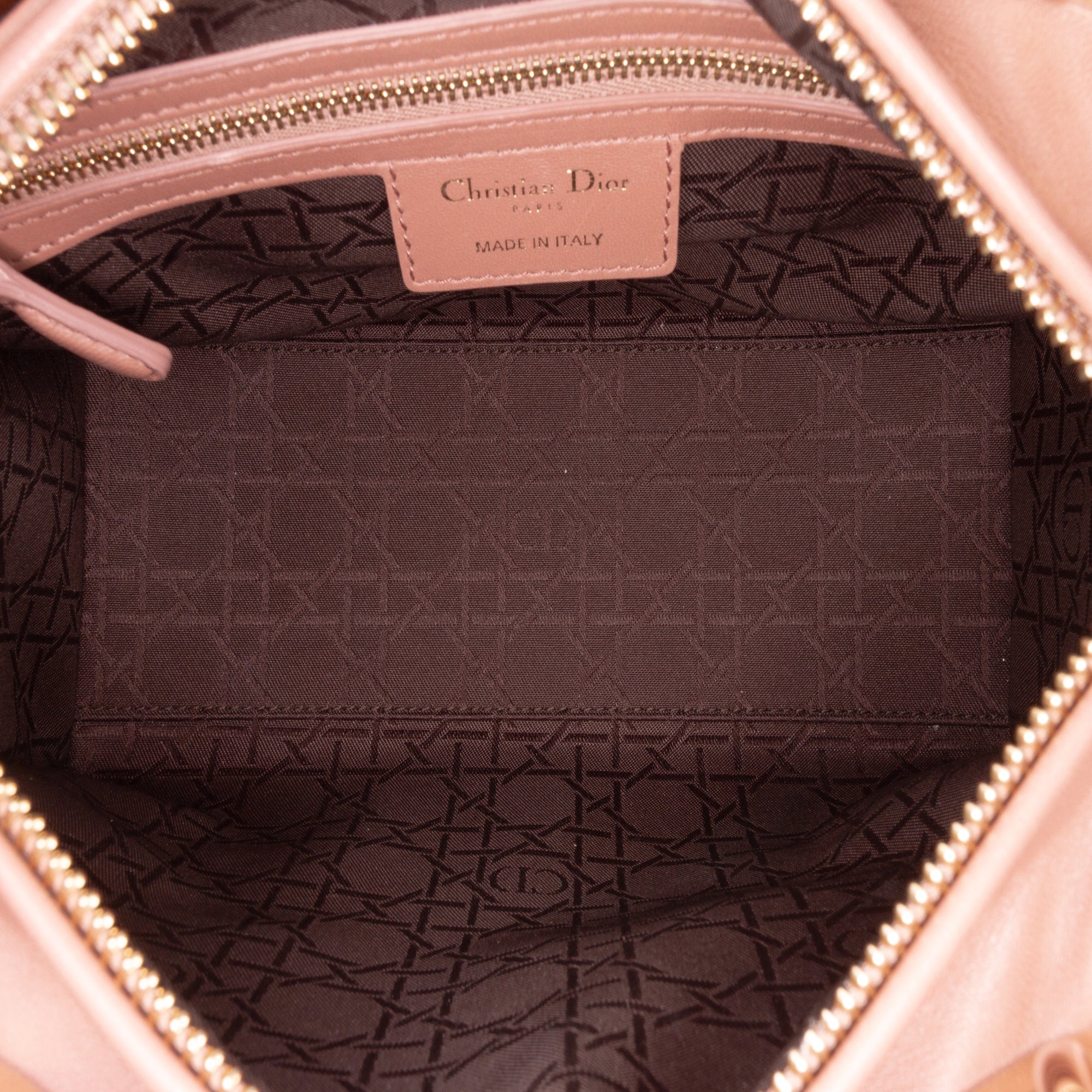 Dior Medium Lambskin Cannage Lady Dior - image 4