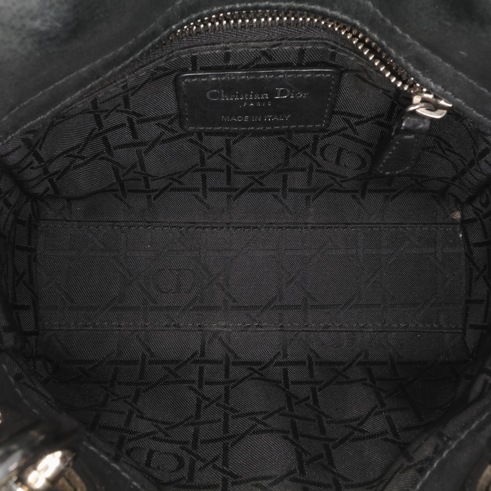 Dior Mini Lambskin Cannage Lady Dior - image 4