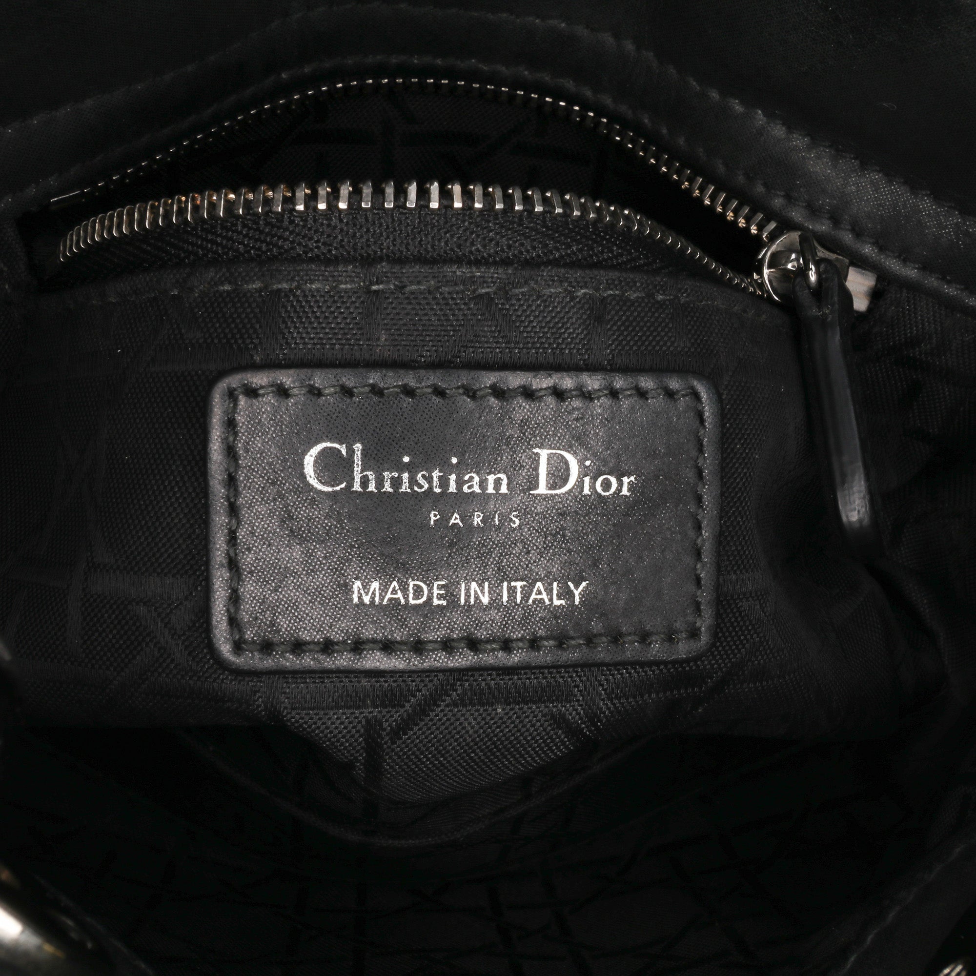 Dior Mini Lambskin Cannage Lady Dior - image 5