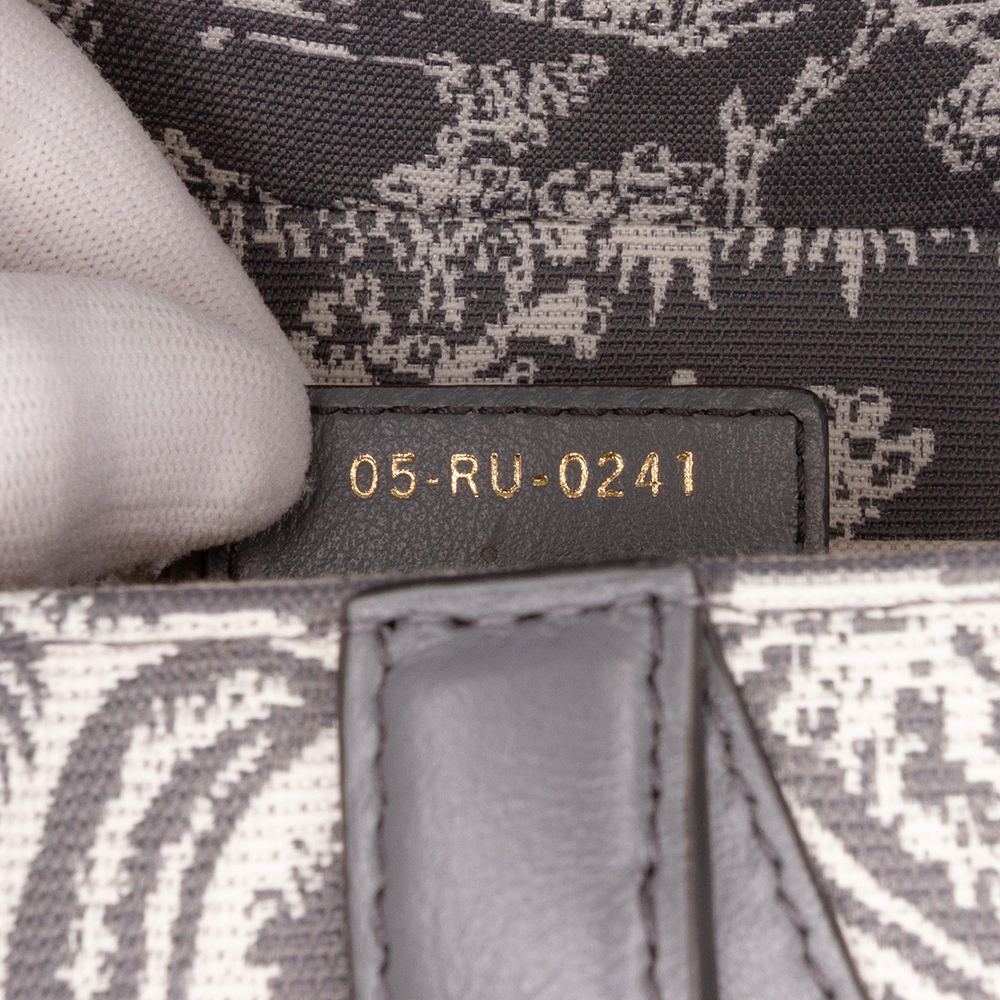 Dior Canvas Reverse Embroidered Toile De Jouy Saddle Bag - image 5