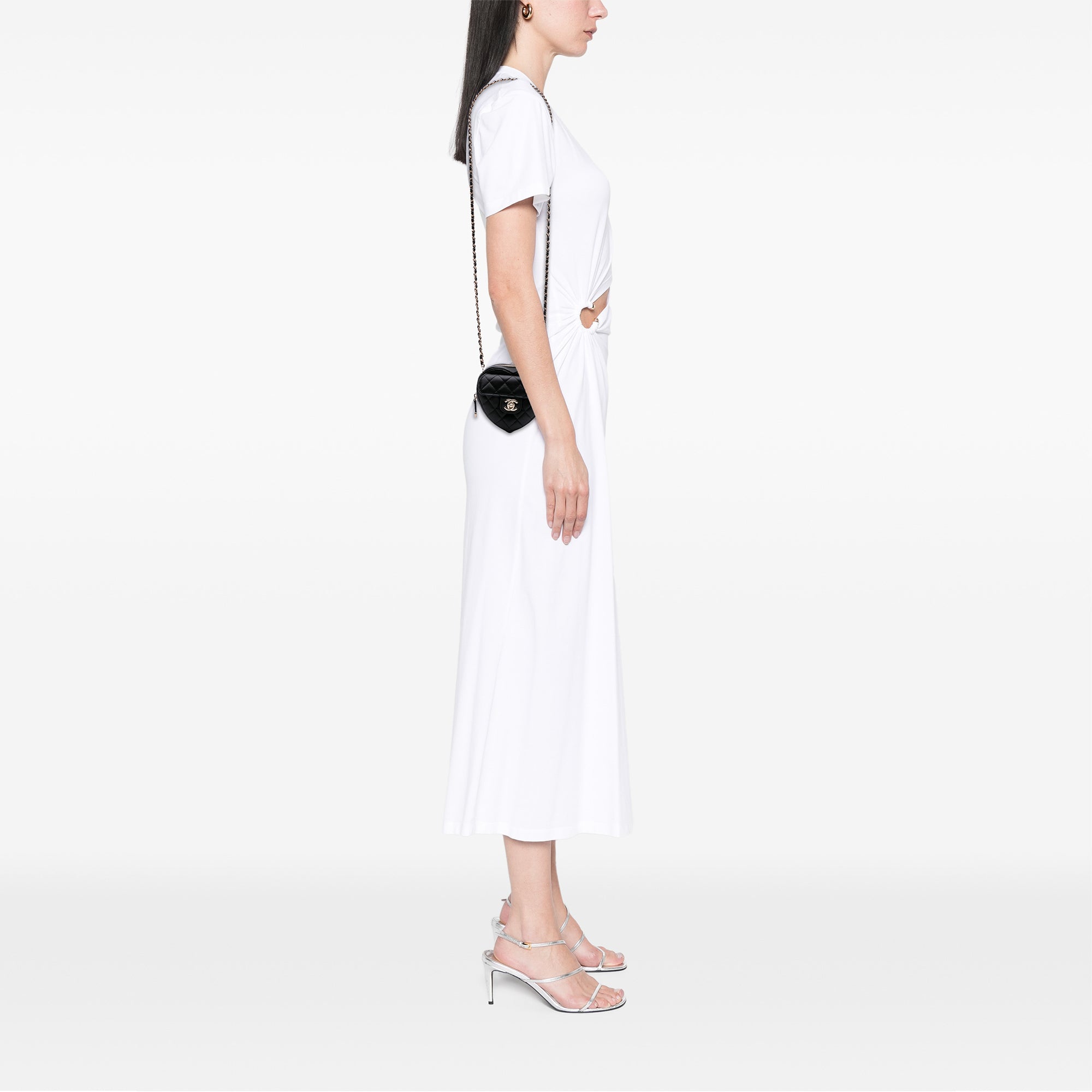 Chanel Mini Lambskin CC in Love Heart Crossbody - image 10