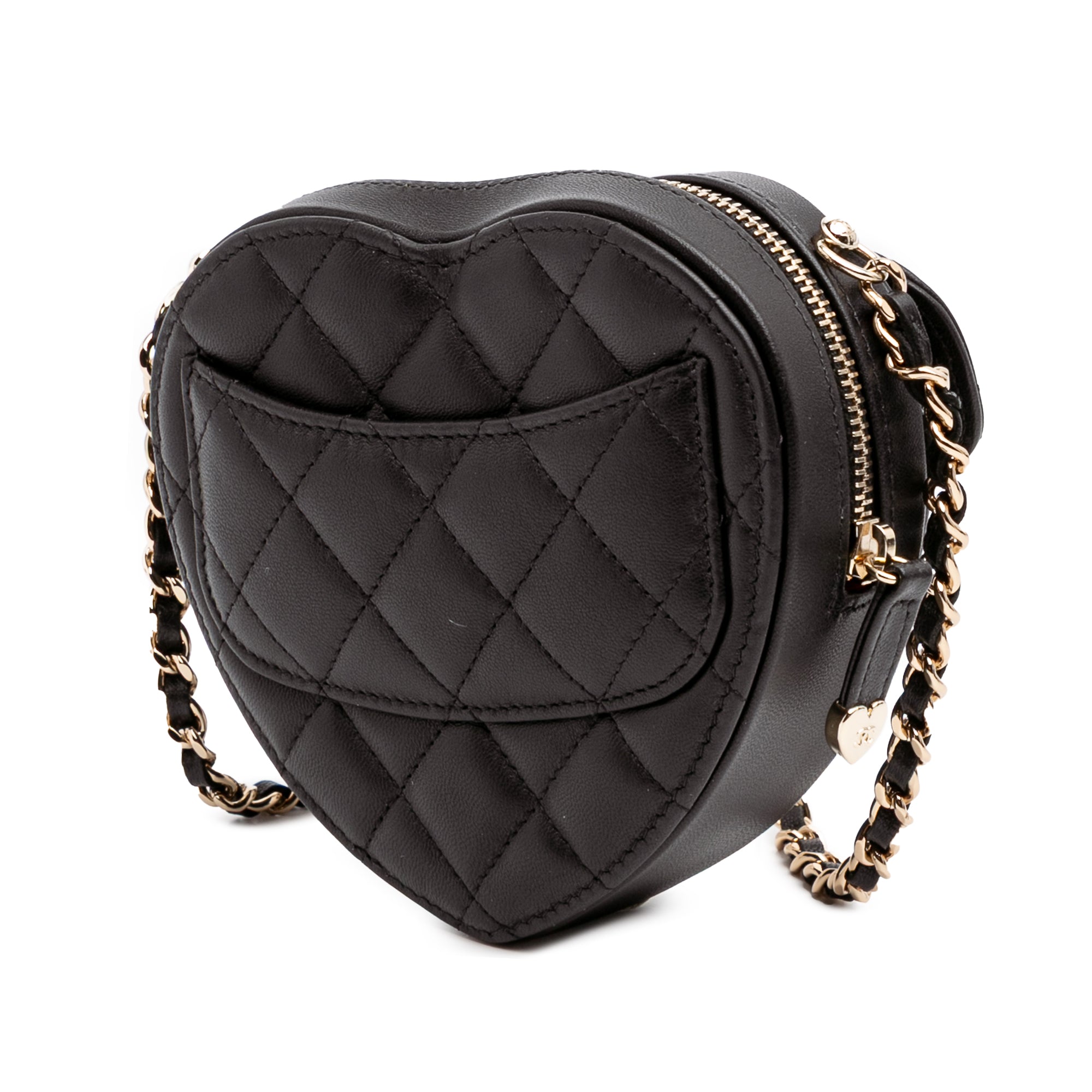 Chanel Mini Lambskin CC in Love Heart Crossbody - image 2