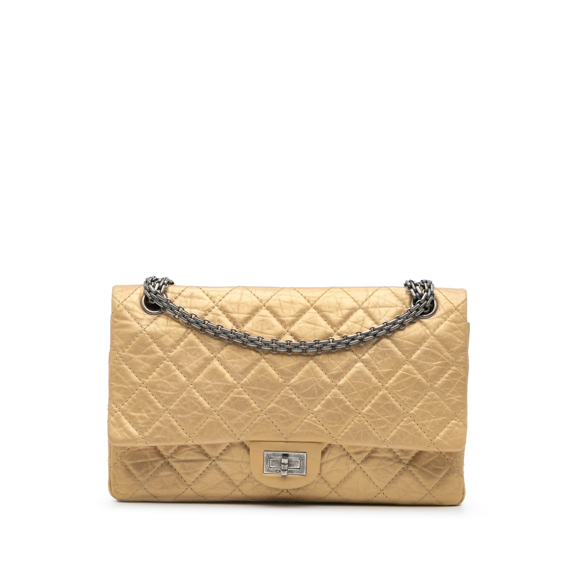 Chanel Reissue 2.55 Aged Calfskin Double Flap 227 - image 1