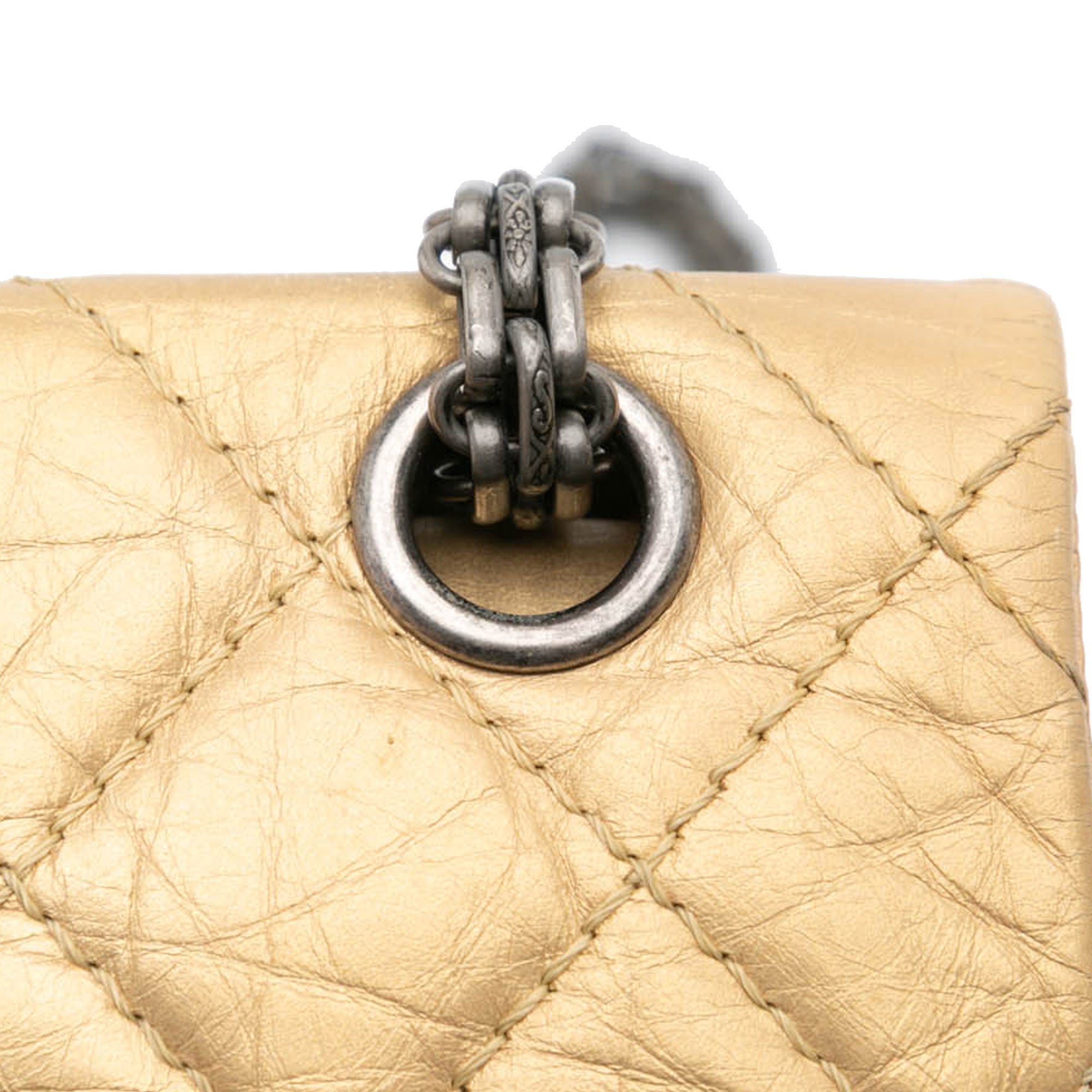 Chanel Reissue 2.55 Aged Calfskin Double Flap 227 - image 9