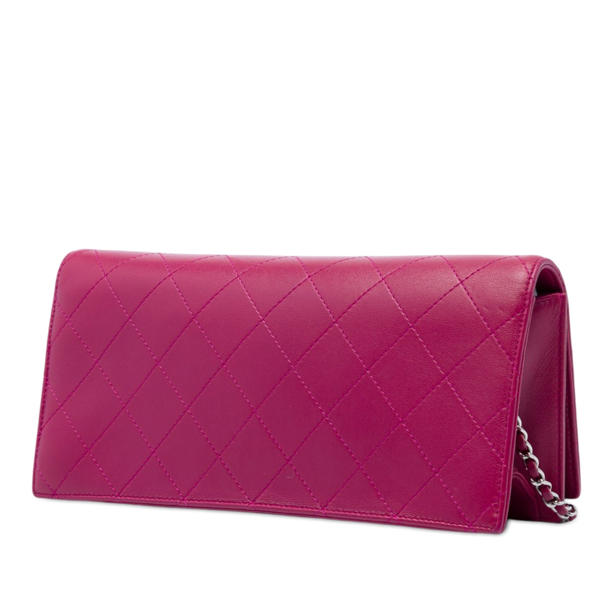 Chanel Quilted Lambskin 19 Clutch on Chain - image 2