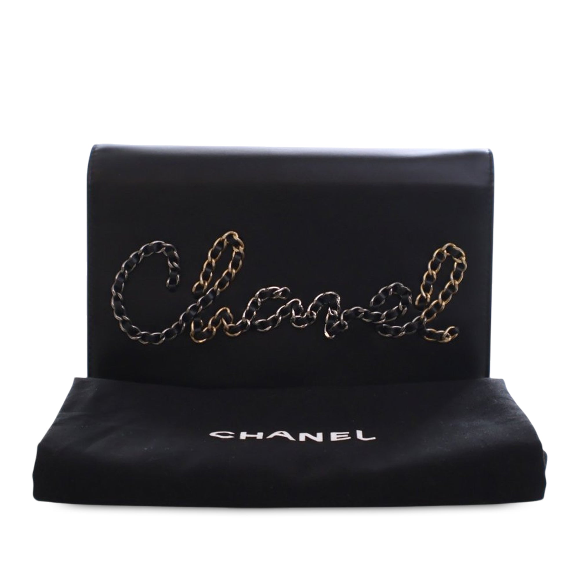 Chanel Calfskin Chain 20s Signe Wallet on Chain - image 12