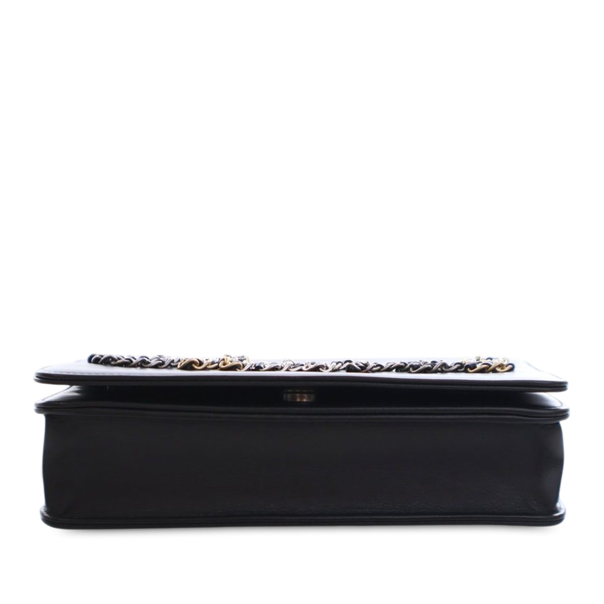 Chanel Calfskin Chain 20s Signe Wallet on Chain - image 4