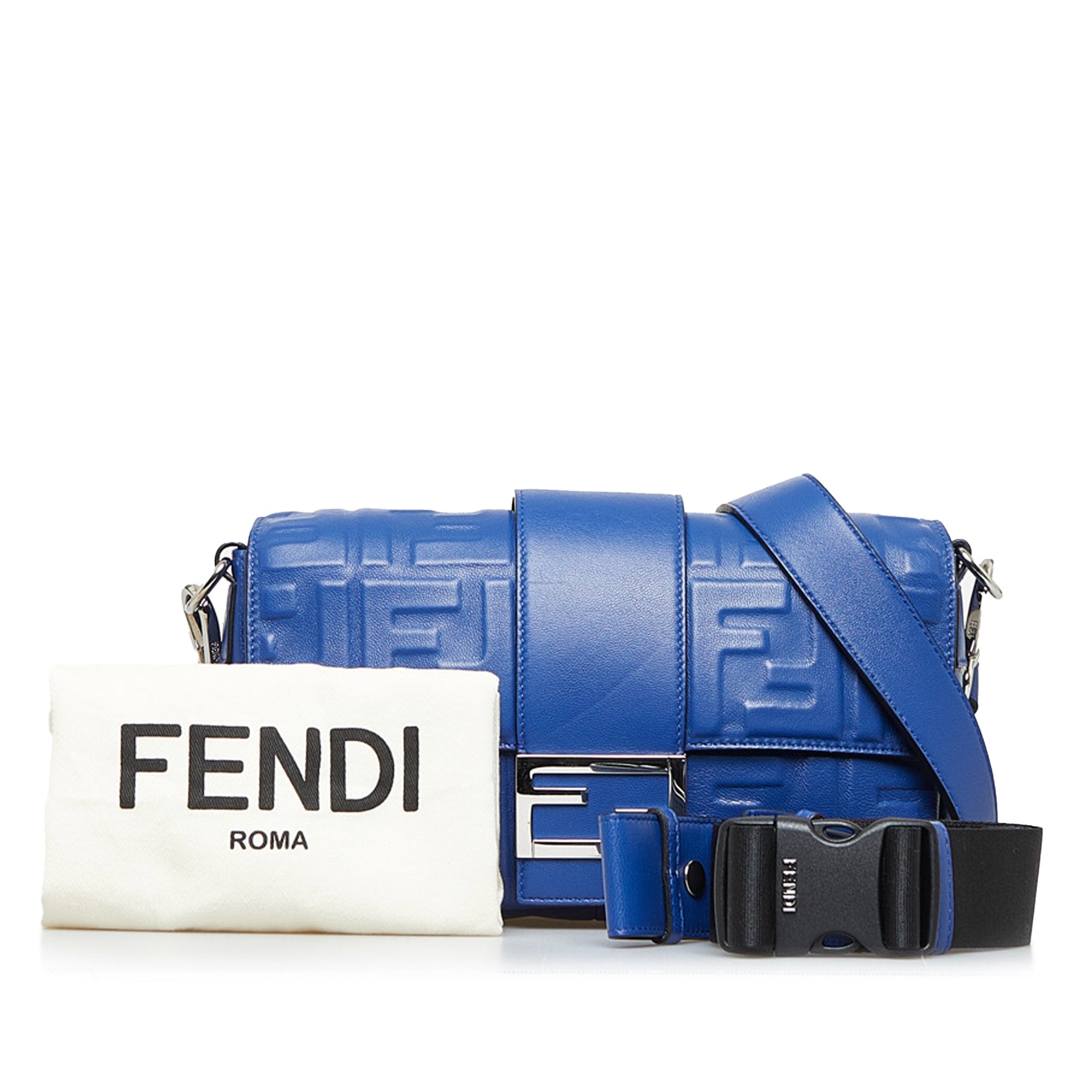 Fendi FF Embossed Baguette - image 14