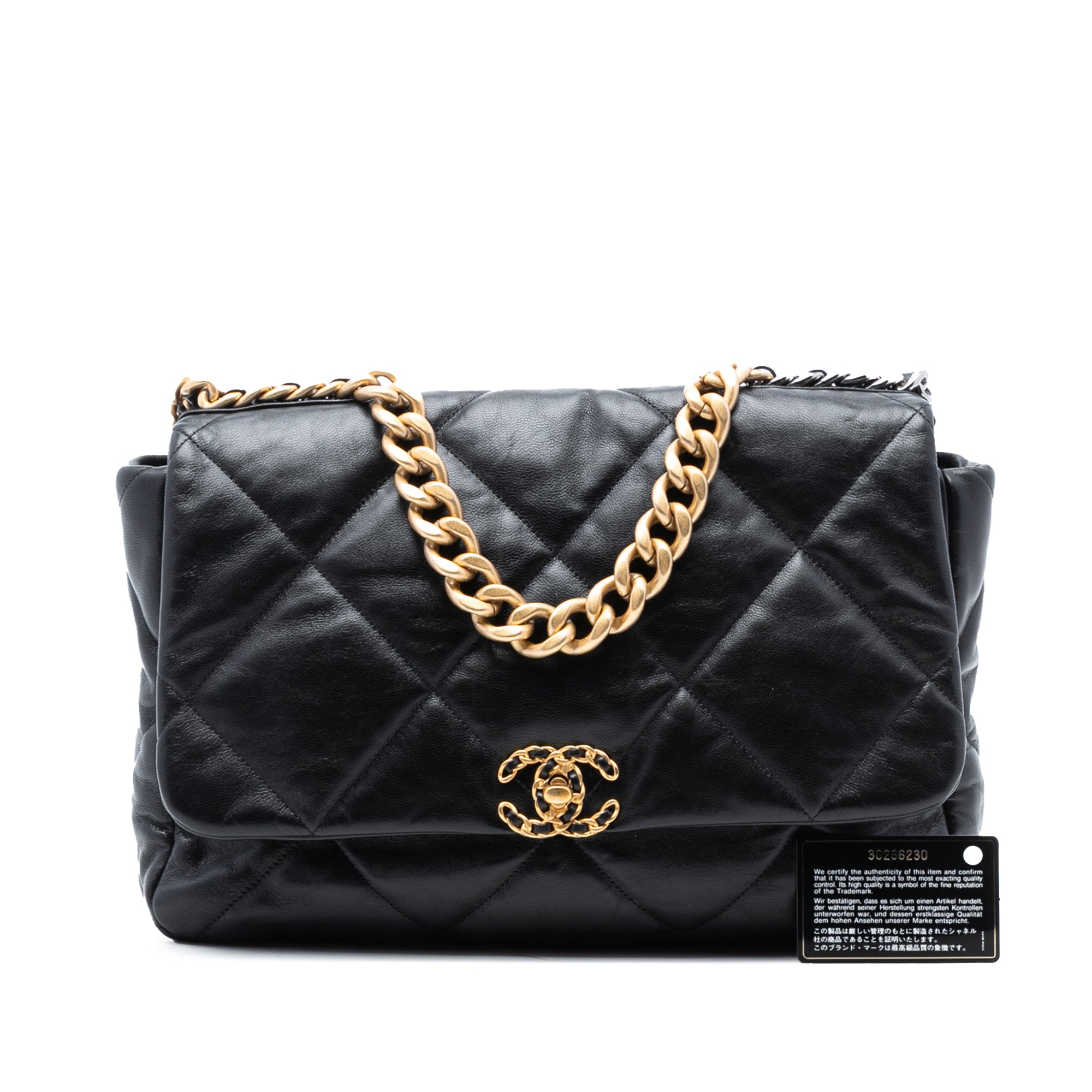 Chanel Maxi Lambskin 19 Flap - image 8