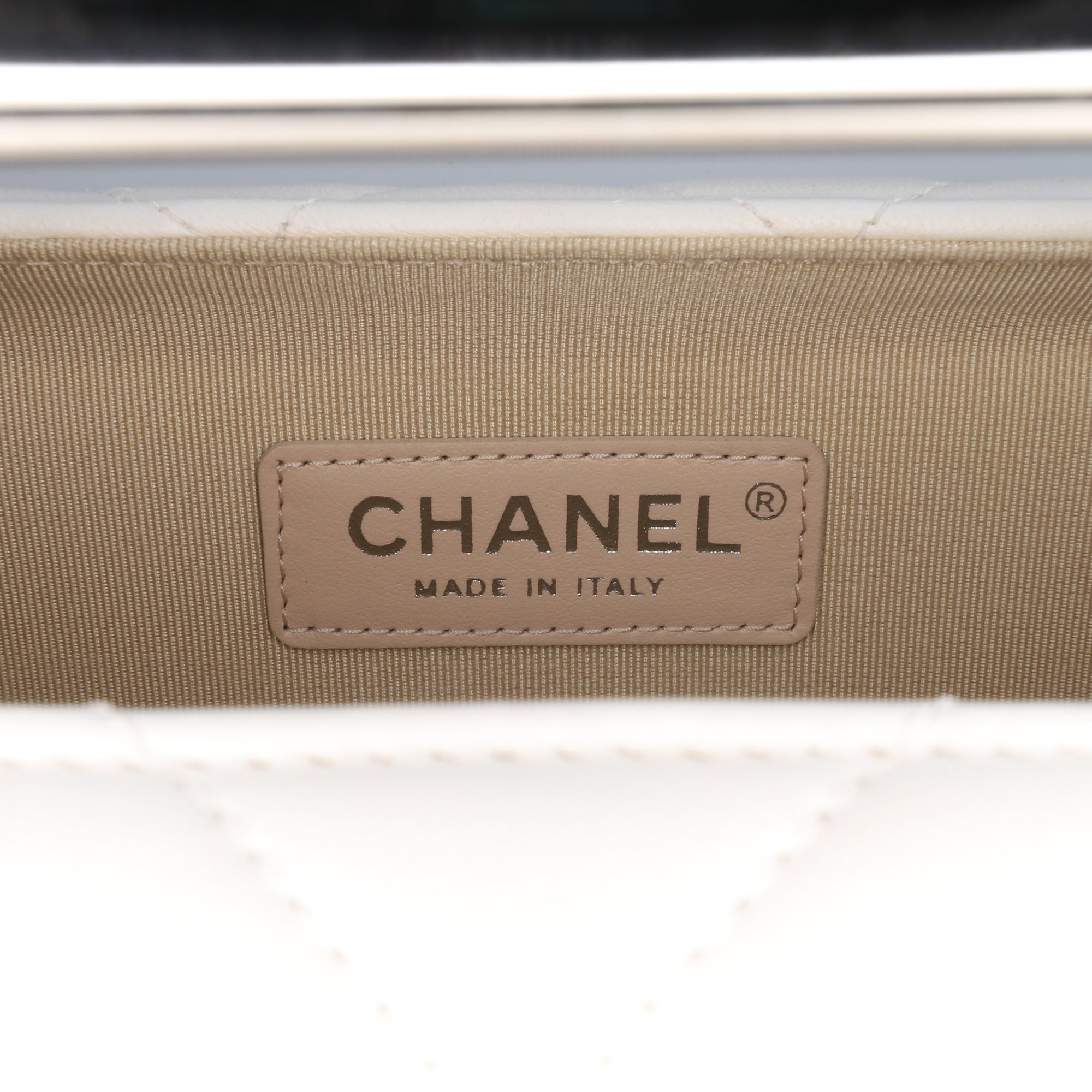 Chanel Quilted Lambskin Metal Bar Convertible Clutch - image 5