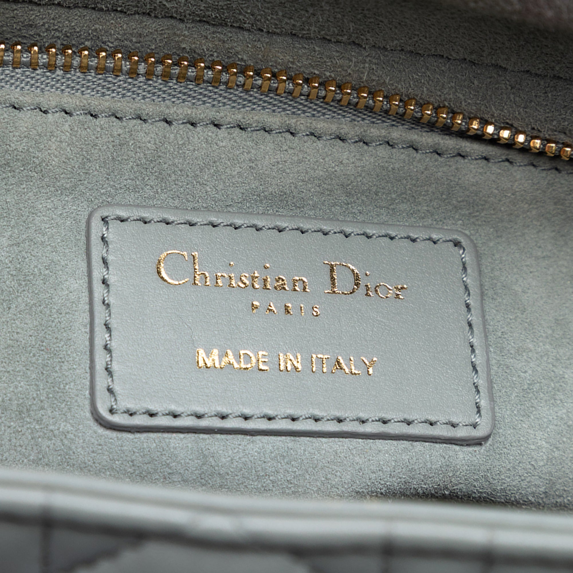 Dior Medium Lambskin Cannage Lady Dior - image 5