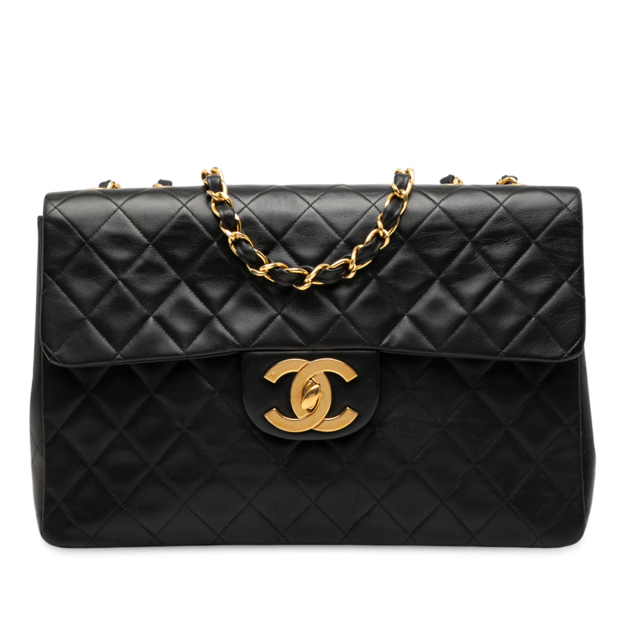 Chanel Maxi XL Classic Lambskin Single Flap - image 1