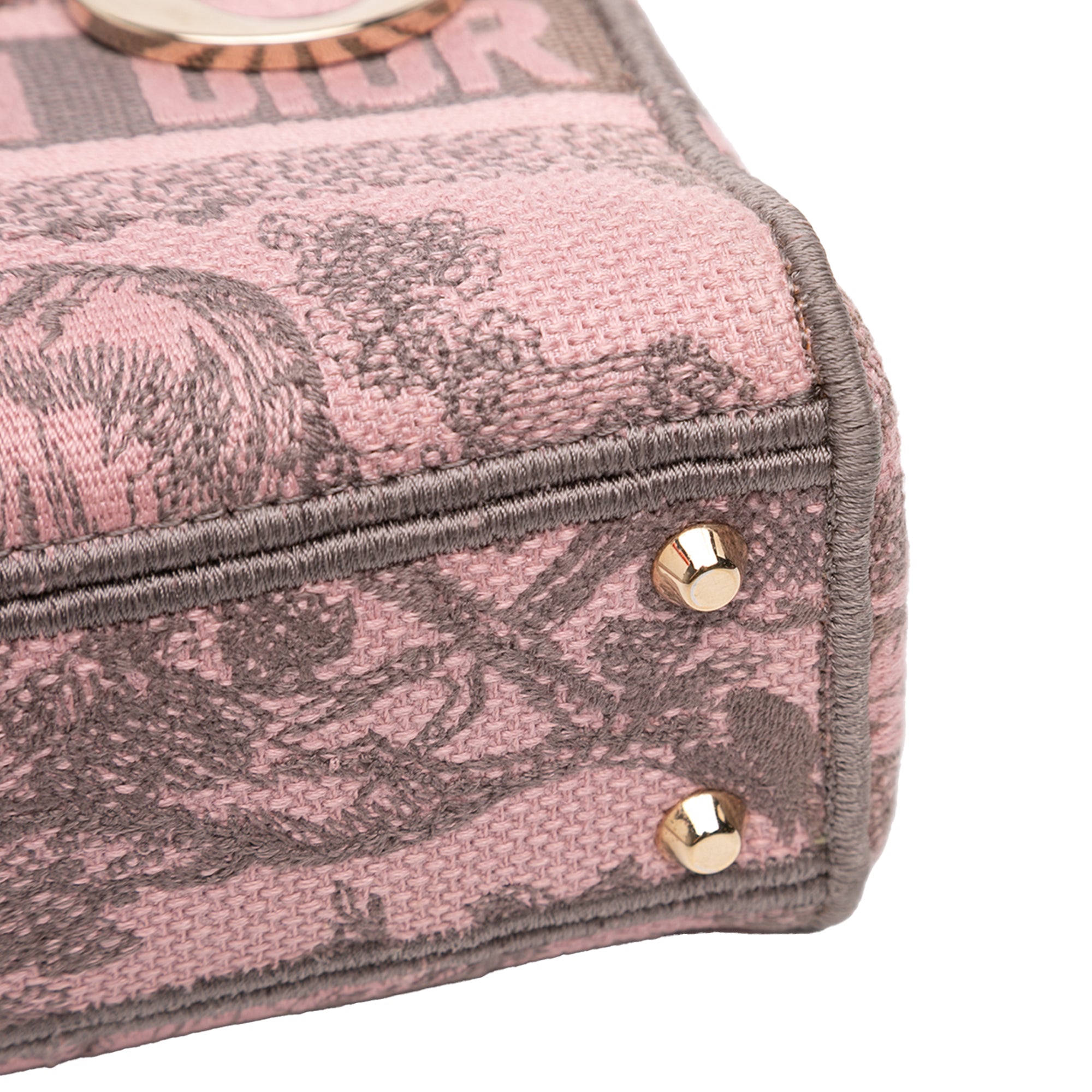 Dior Mini Embroidered Canvas Toile De Jouy Lady D Lite - image 8