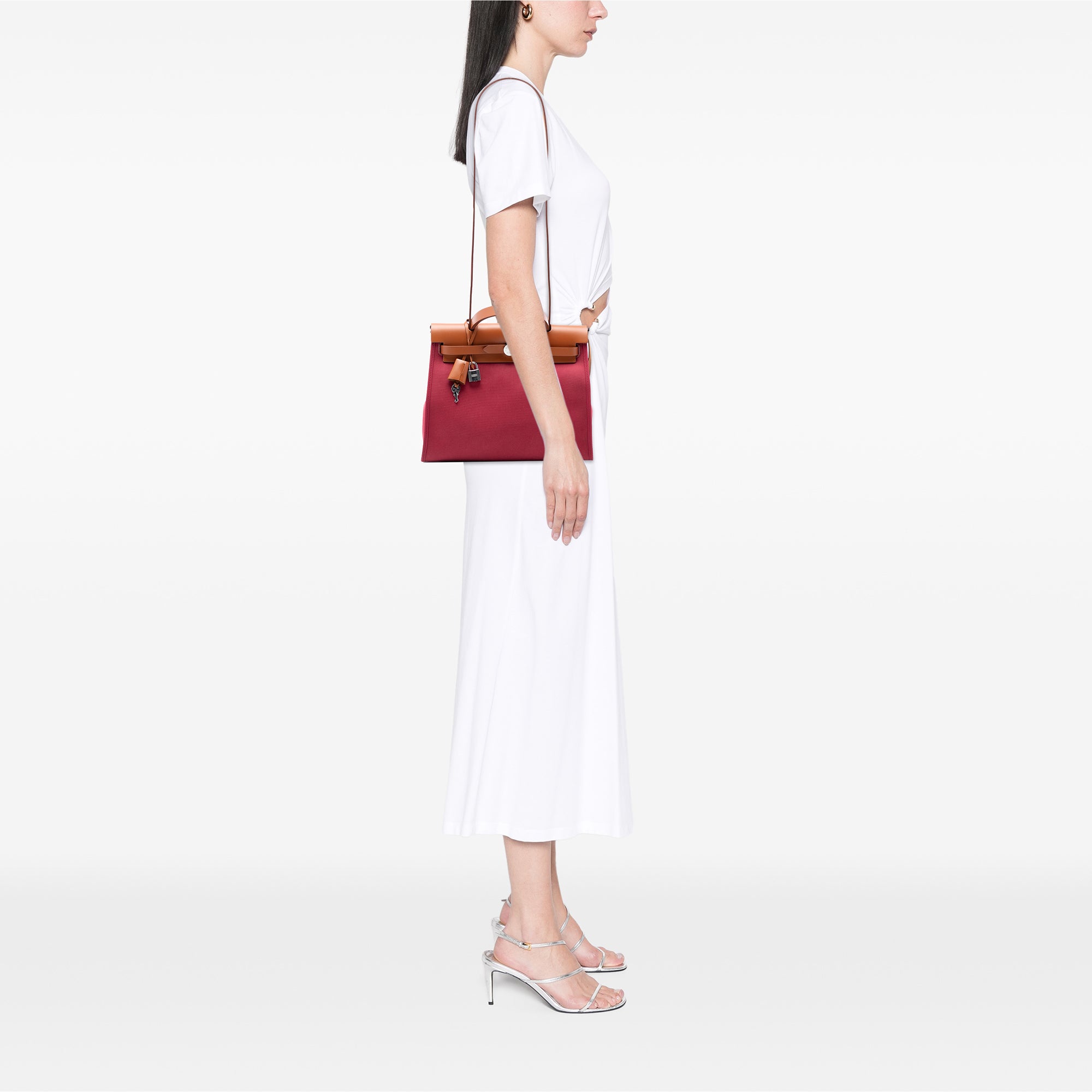 Hermès Toile Herbag Zip 31 - image 7