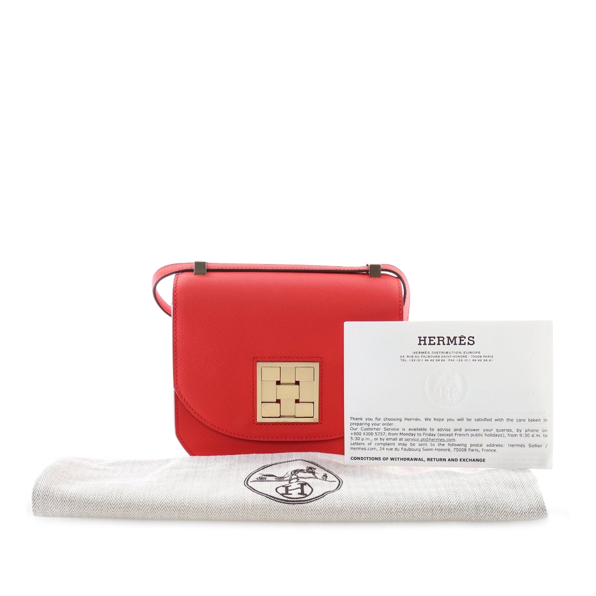 Hermès Epsom Mosaique Au 24 17 - image 12