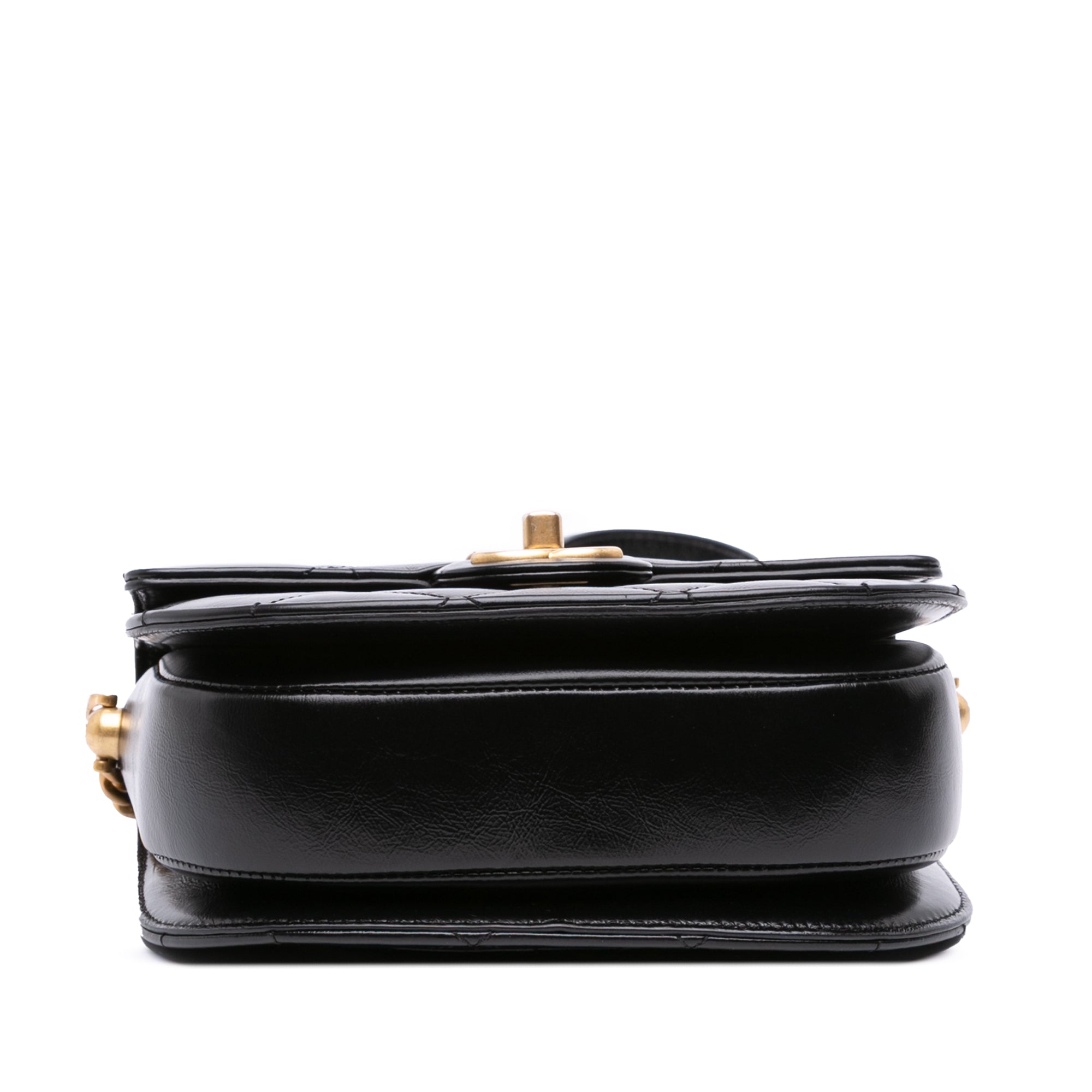 Chanel CC Quilted Calfskin Round Moon Messenger Flap - image 3
