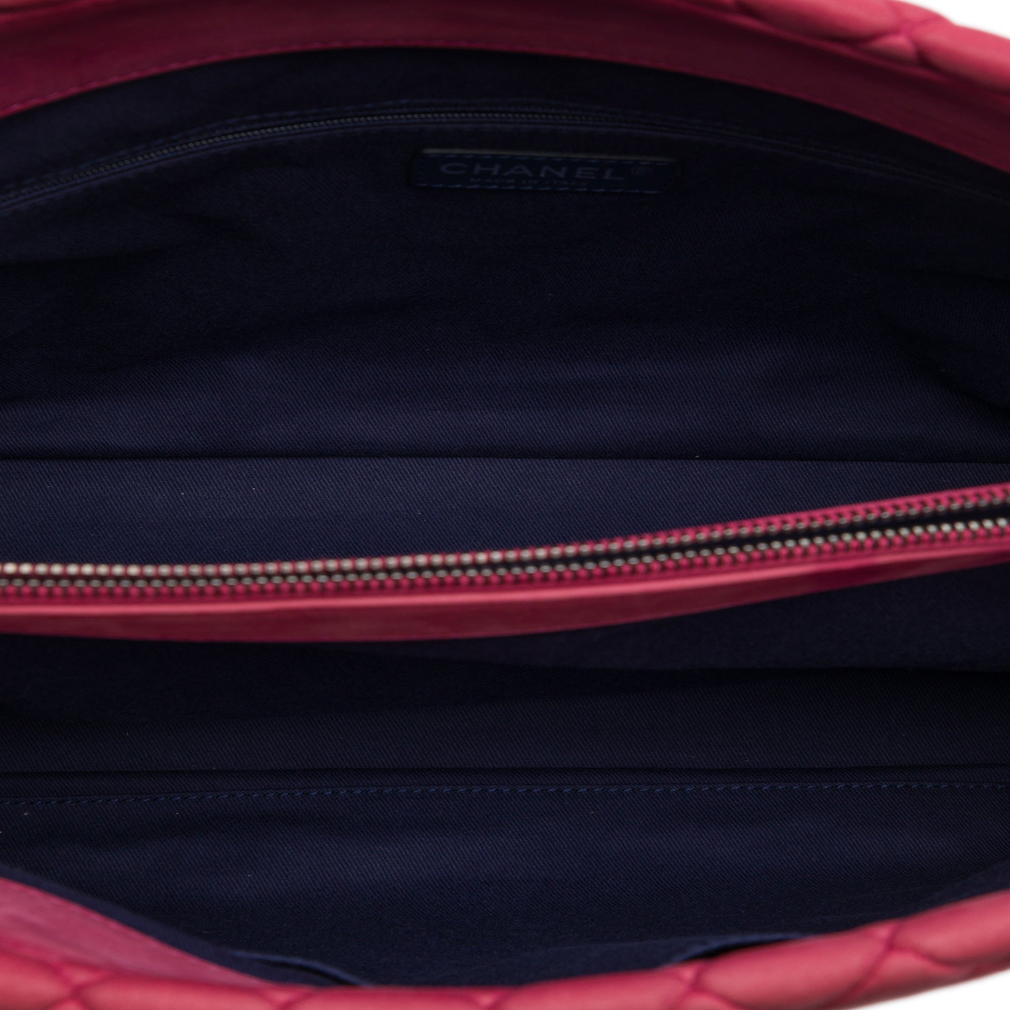 Chanel Large Quilted Iridescent Calfskin New Bubble Tote - image 4