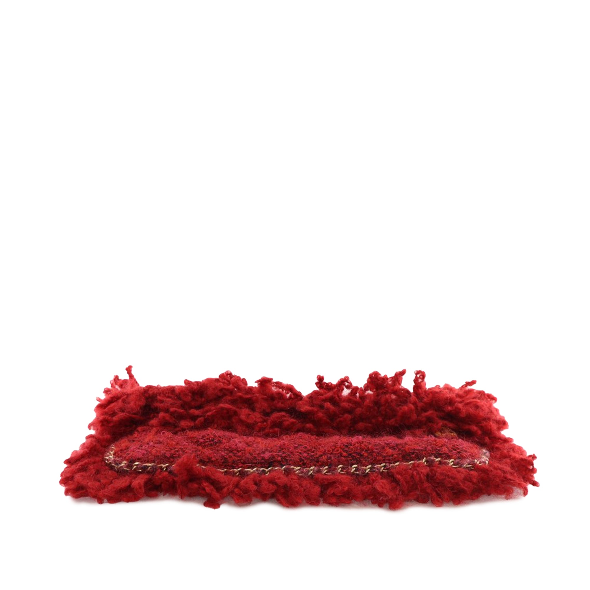 Chanel Tweed Fringe Paris Cosmopolite Clutch - image 3