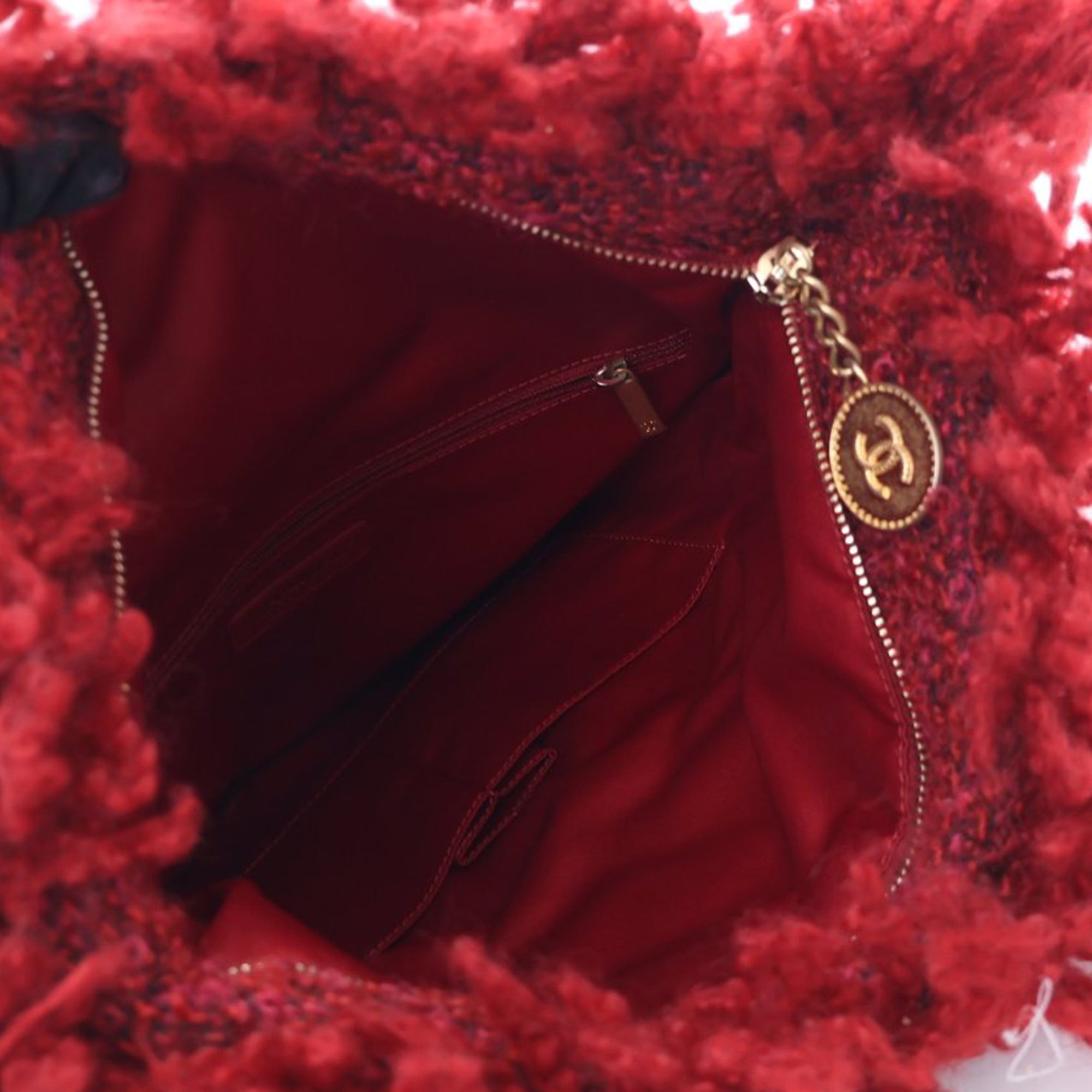 Chanel Tweed Fringe Paris Cosmopolite Clutch - image 4