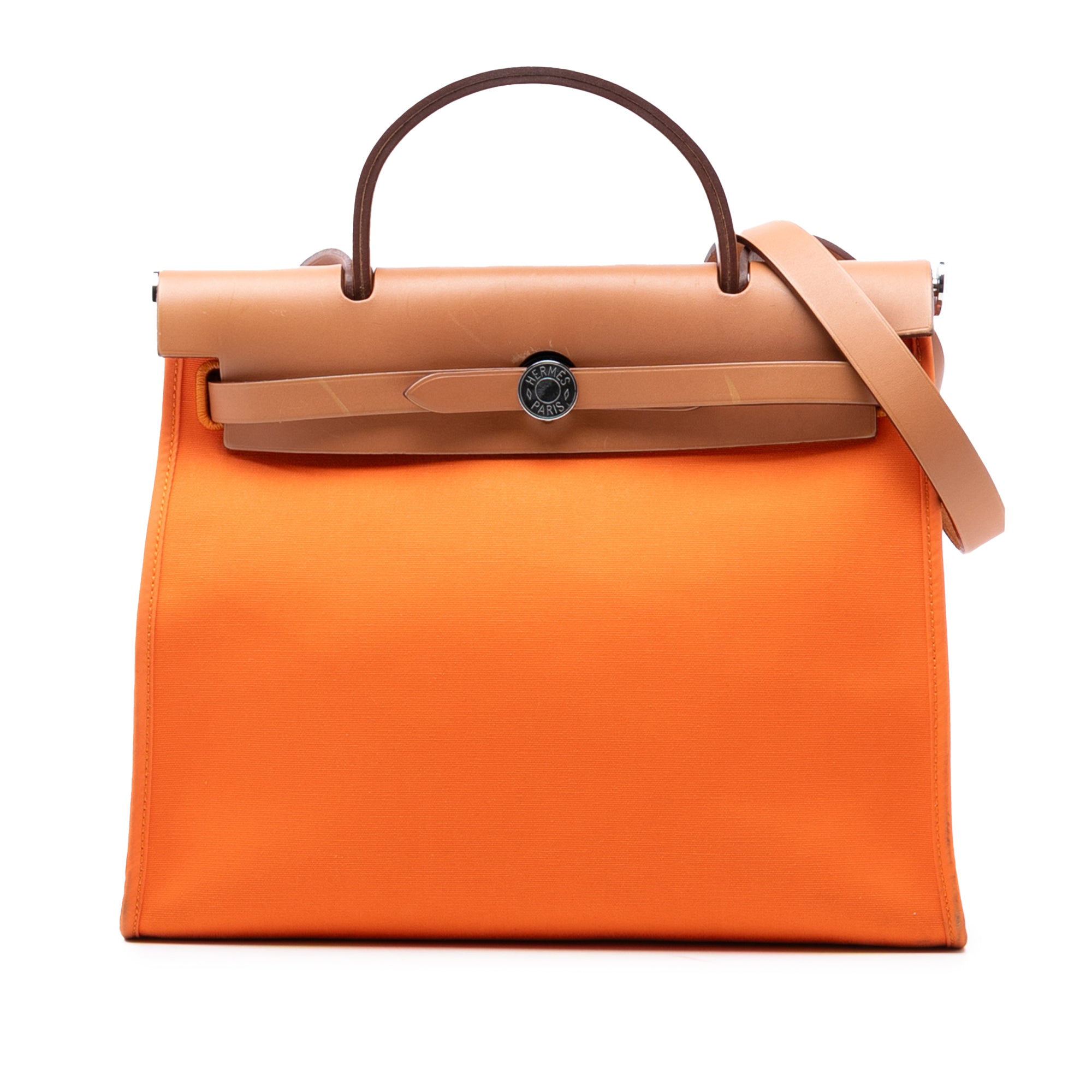 Hermès Toile Herbag Zip 31 - image 1