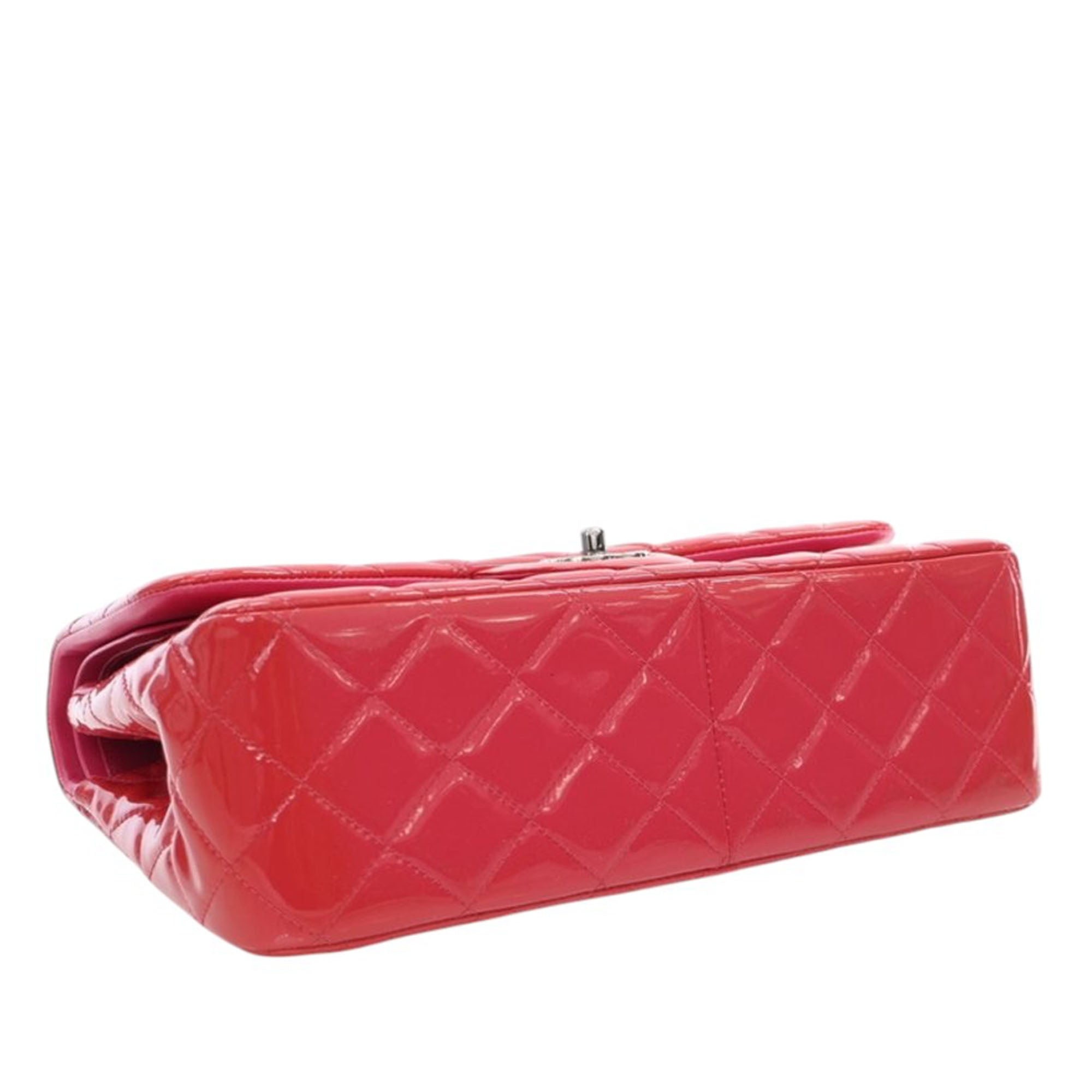 Chanel Jumbo Classic Patent Double Flap - image 11